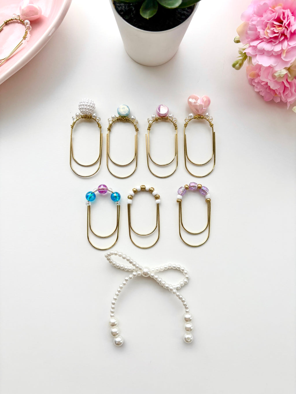Beaded Paperclips