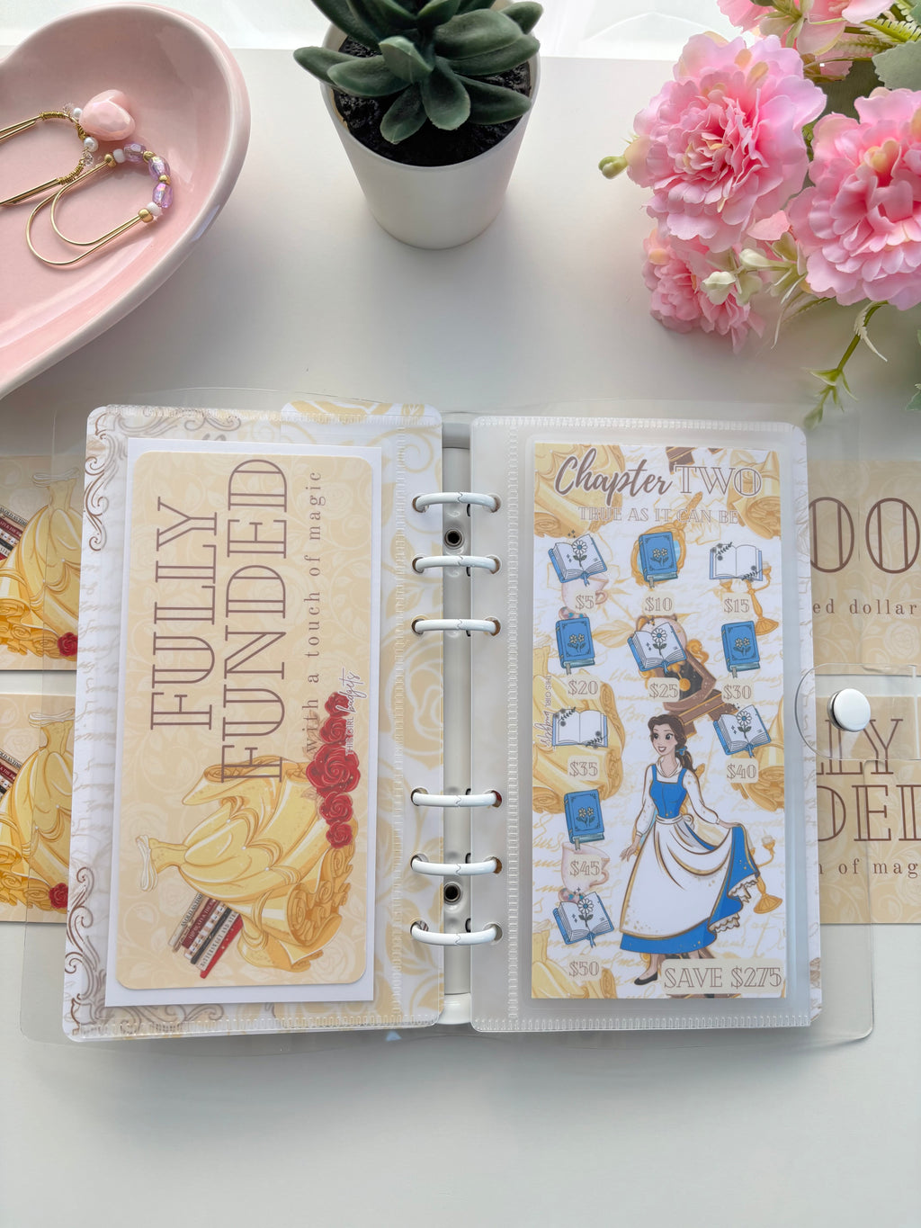 Beauty and the Beast Money Placeholders