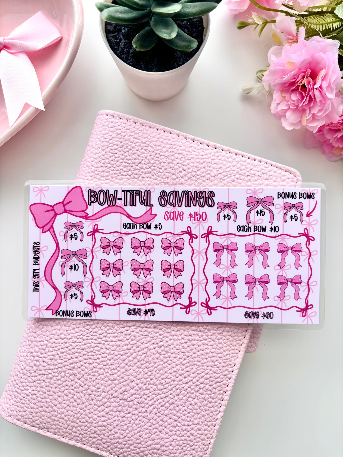 Bow-tiful Savings Challenge