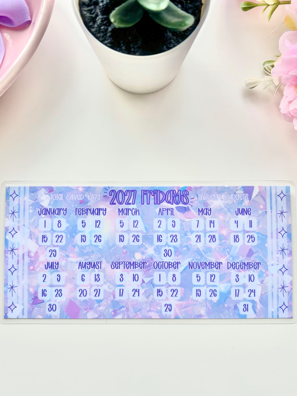 2027 Fridays Savings Challenge