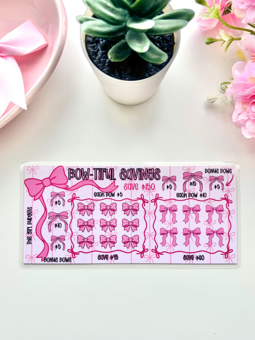 Bow-tiful Savings Challenge
