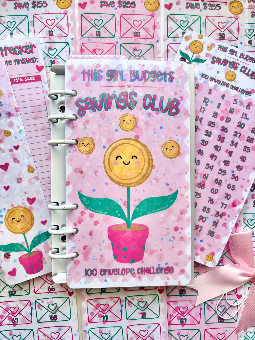 This Girl Budgets Savings Club - 100 Envelope Challenge