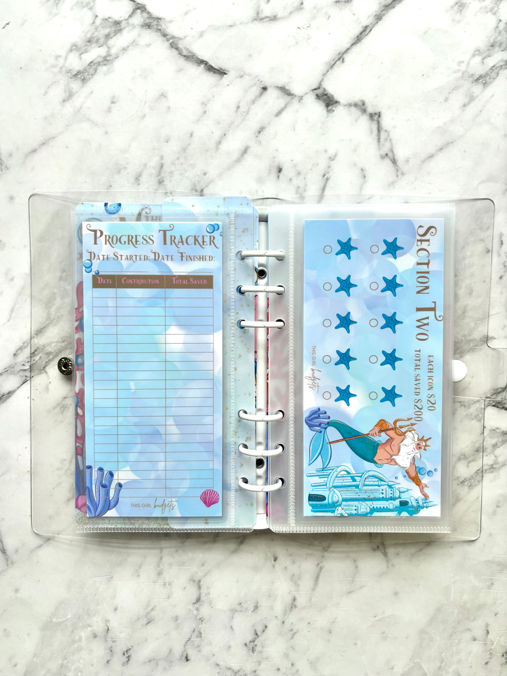 The Little Mermaid Savings Challenge