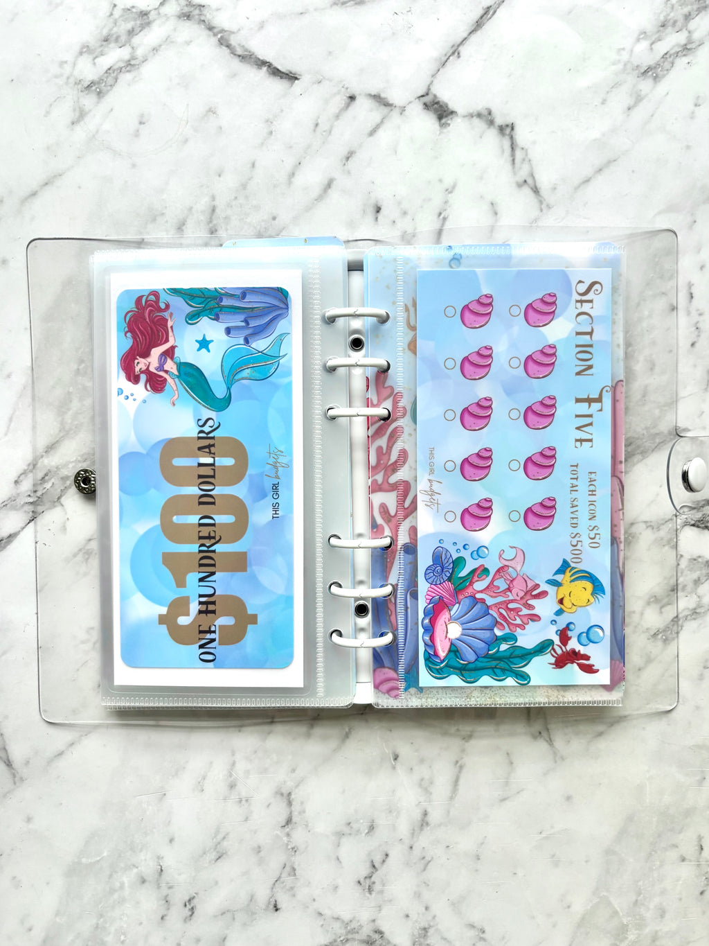 The Little Mermaid Savings Challenge