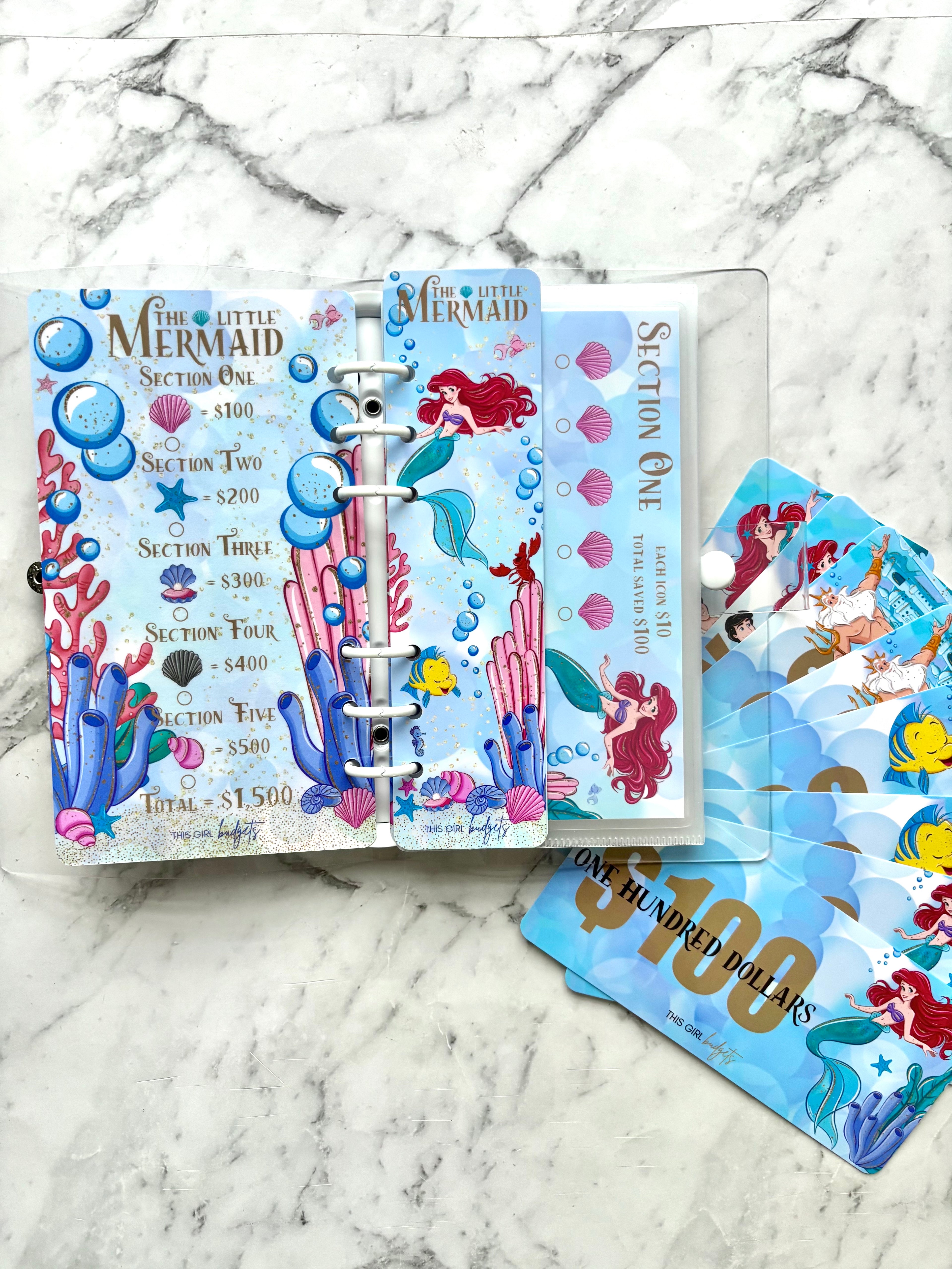 The Little Mermaid Savings Challenge