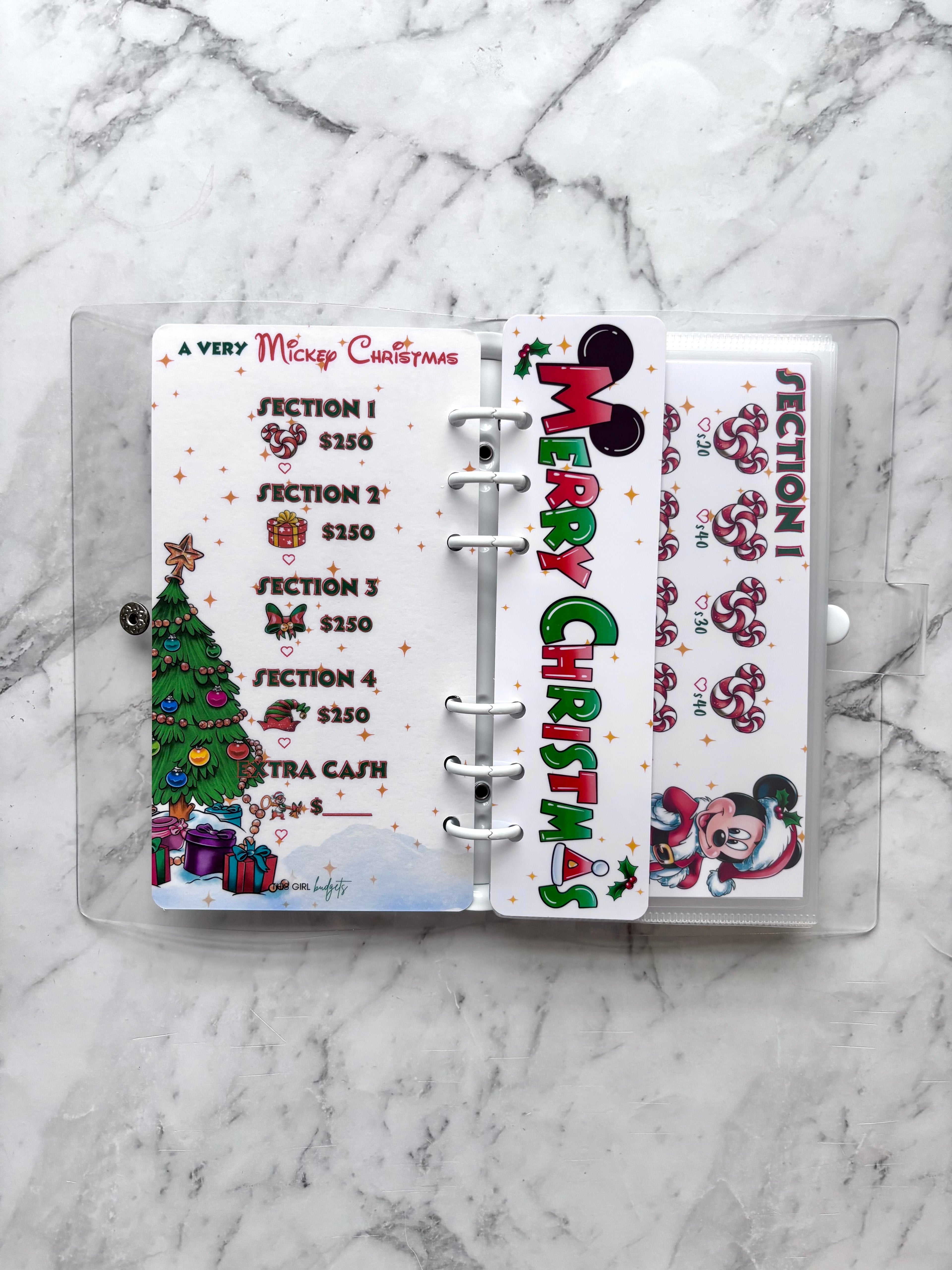 A Very Mickey Christmas Savings Challenge
