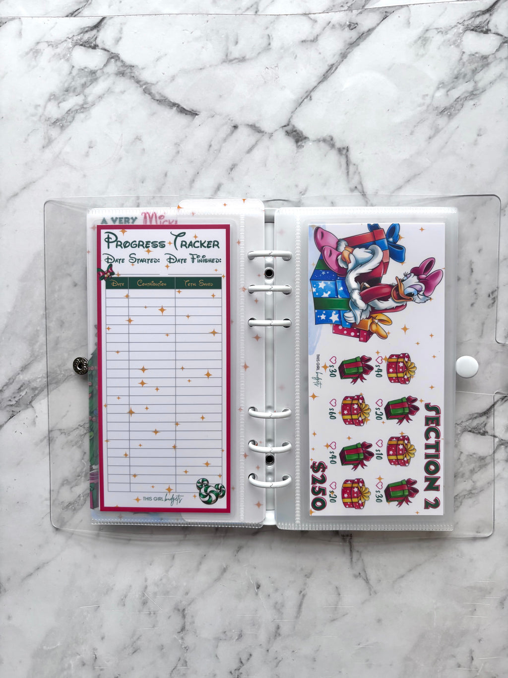 A Very Mickey Christmas Savings Challenge