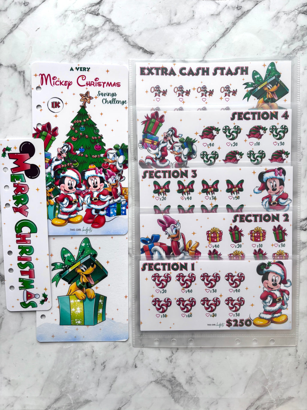 A Very Mickey Christmas Savings Challenge