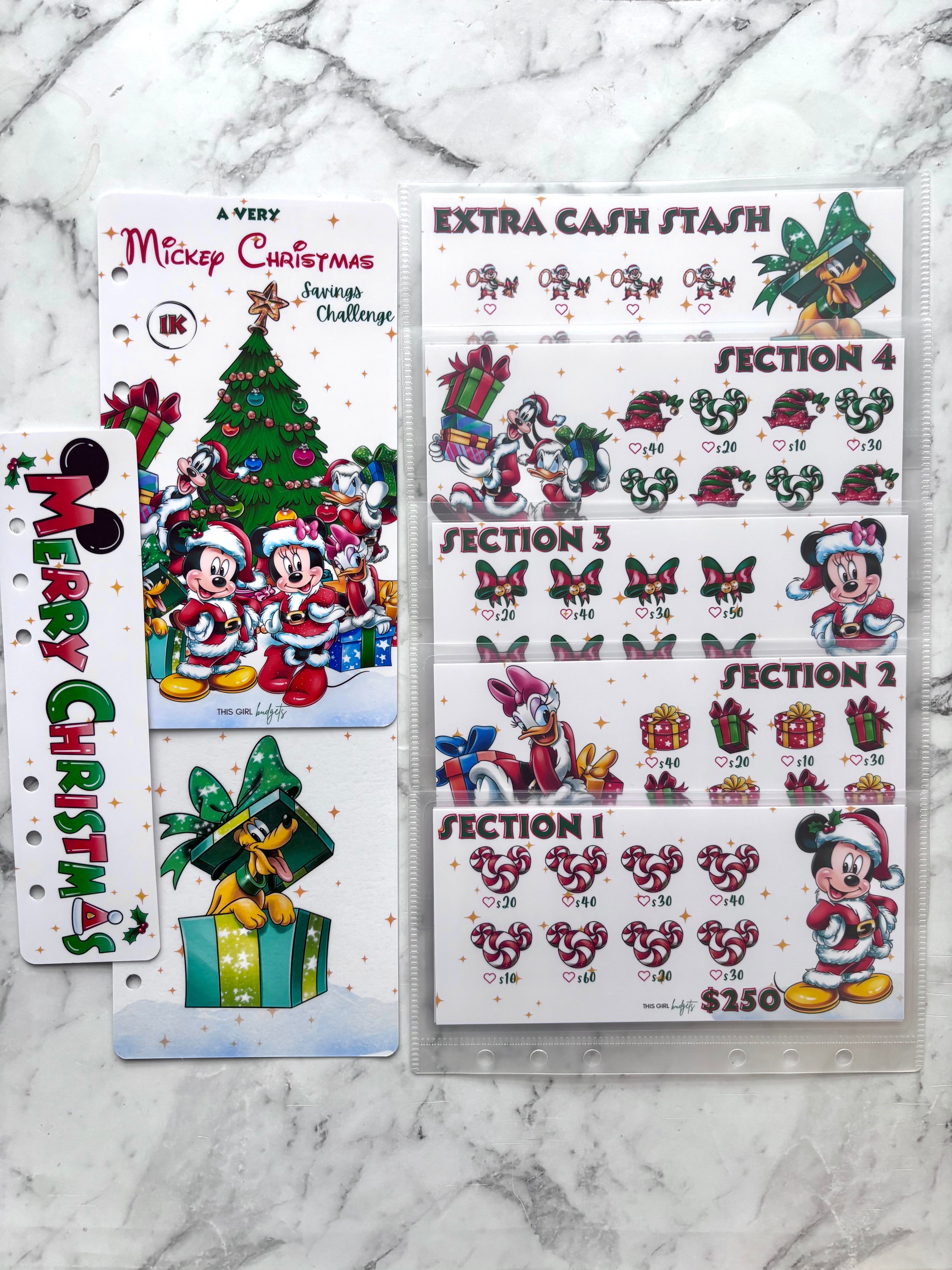 A Very Mickey Christmas Savings Challenge