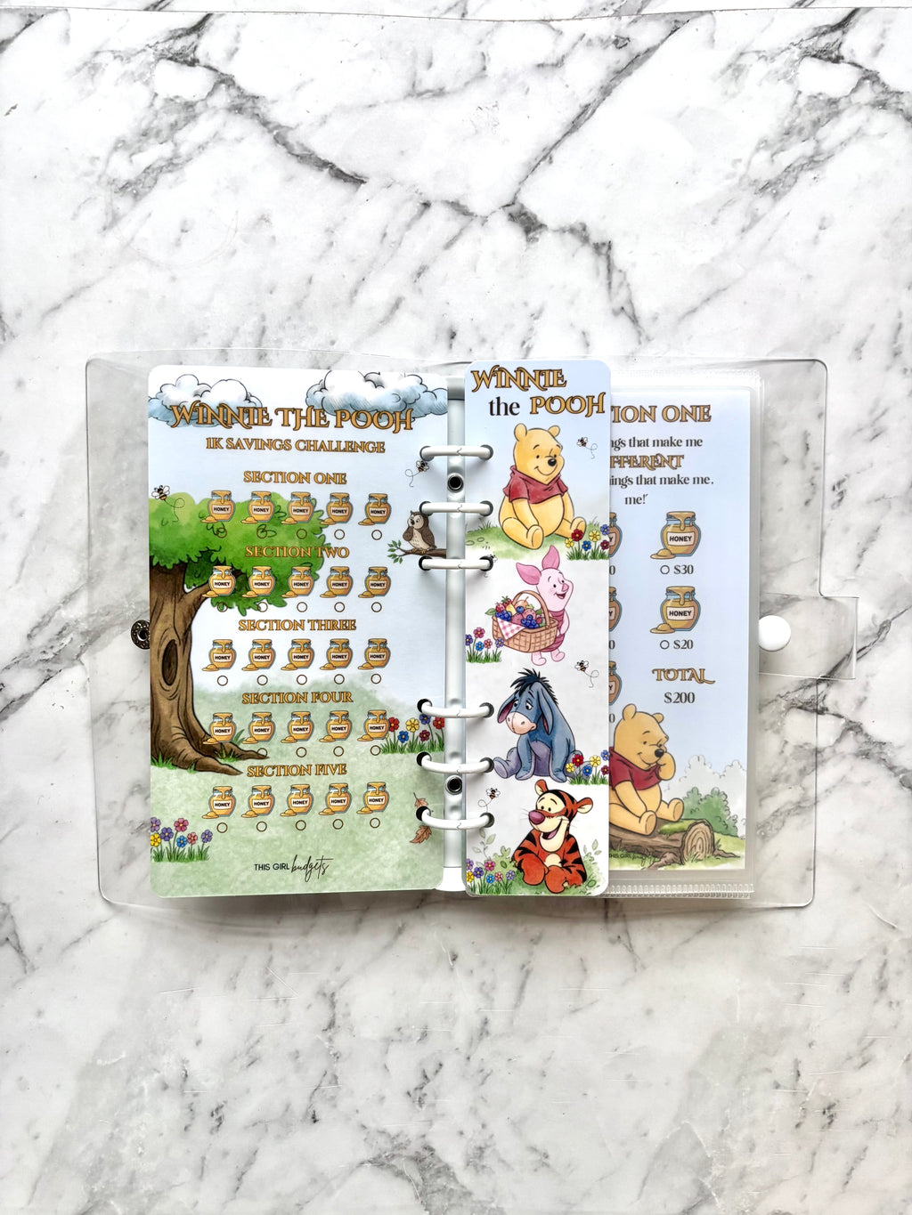 Winnie The Pooh Savings Challenge