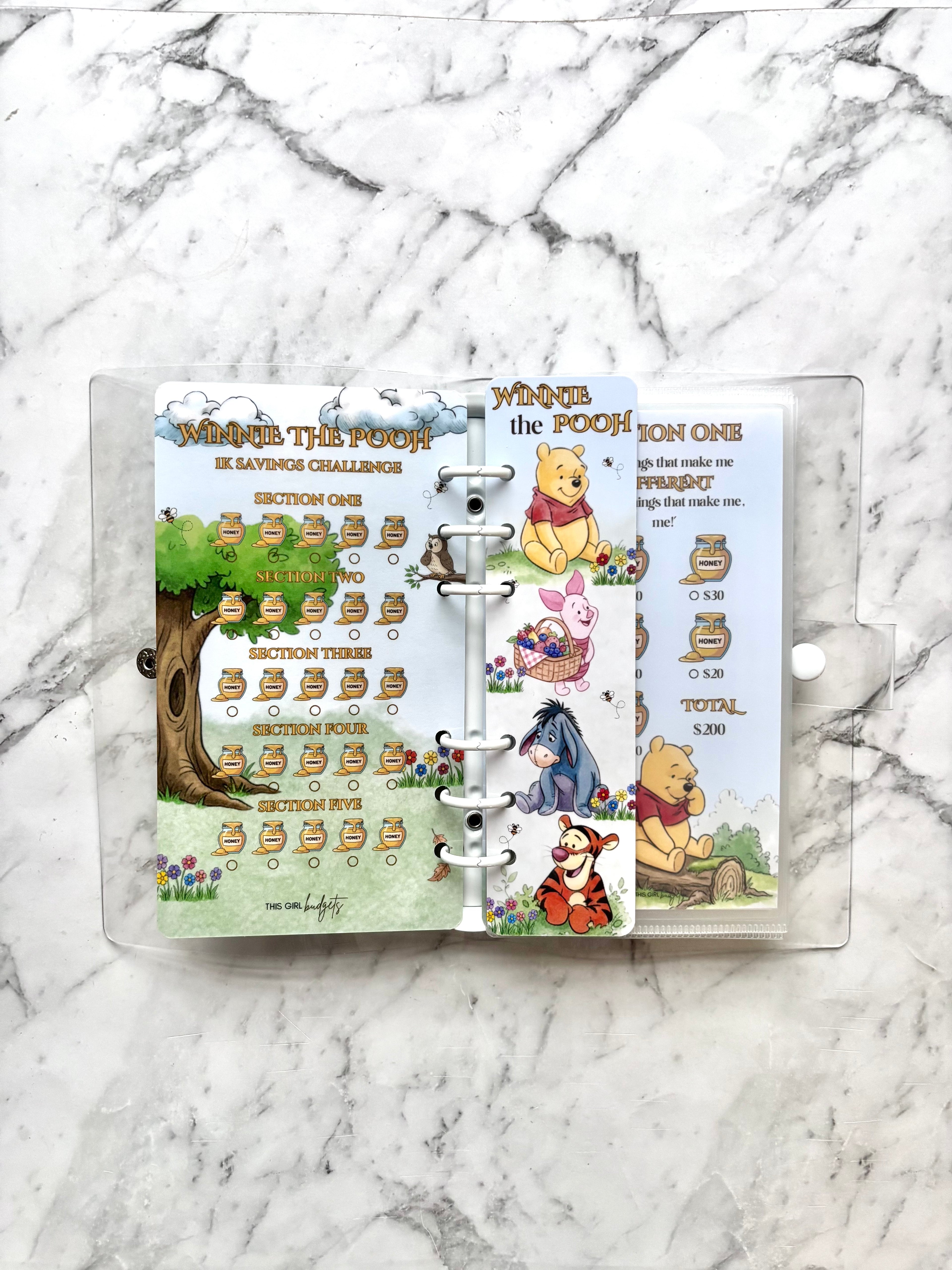 Winnie The Pooh Savings Challenge