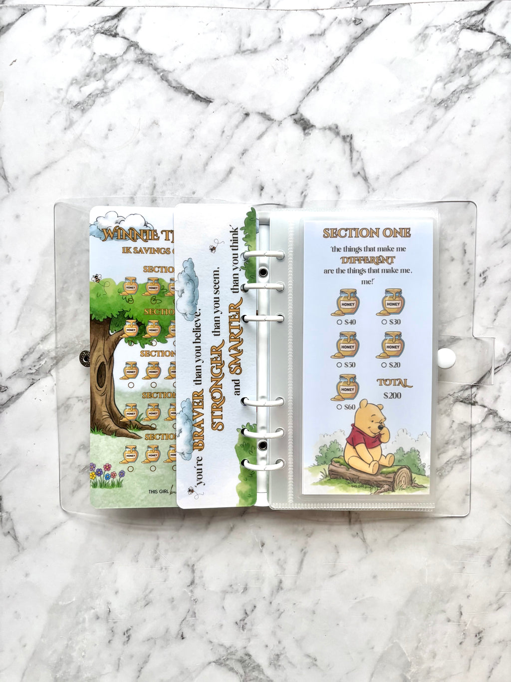 Winnie The Pooh Savings Challenge