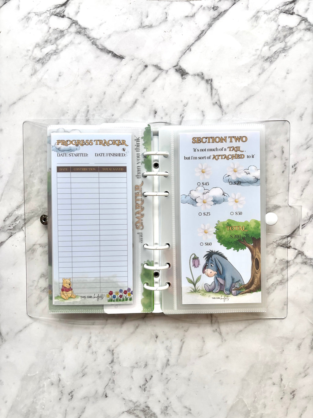 Winnie The Pooh Savings Challenge