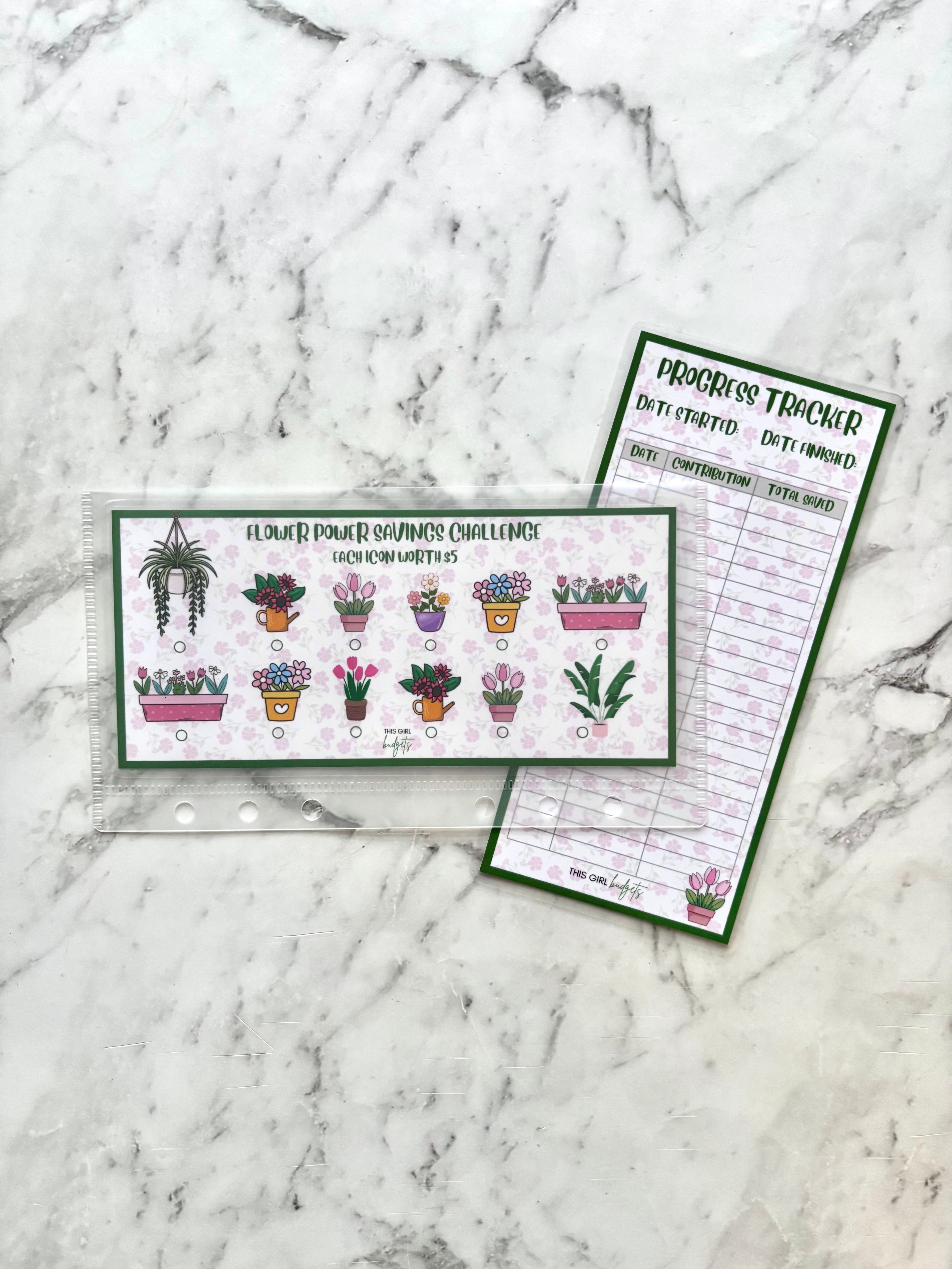 Flower Power Savings Challenge