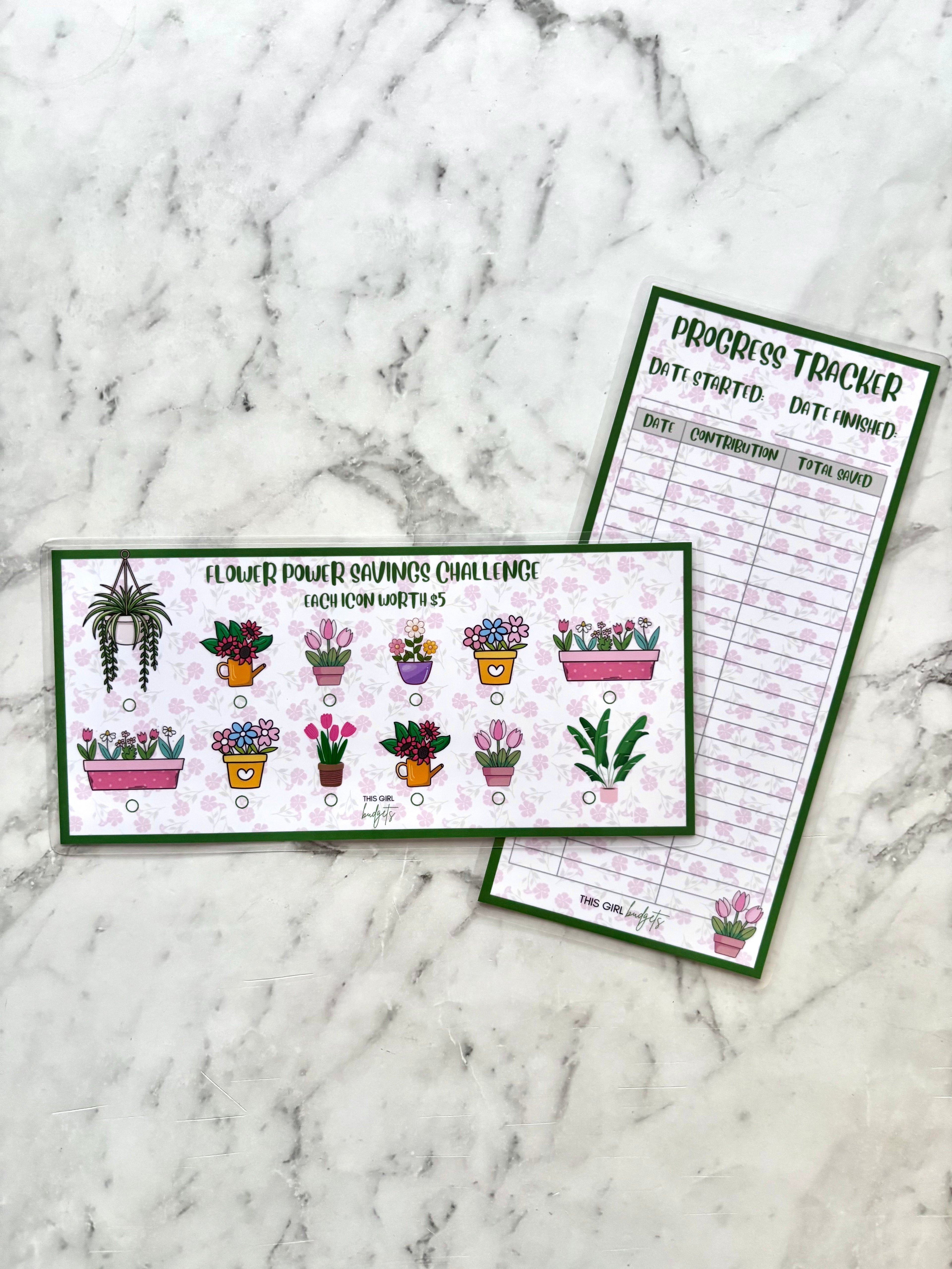 Flower Power Savings Challenge