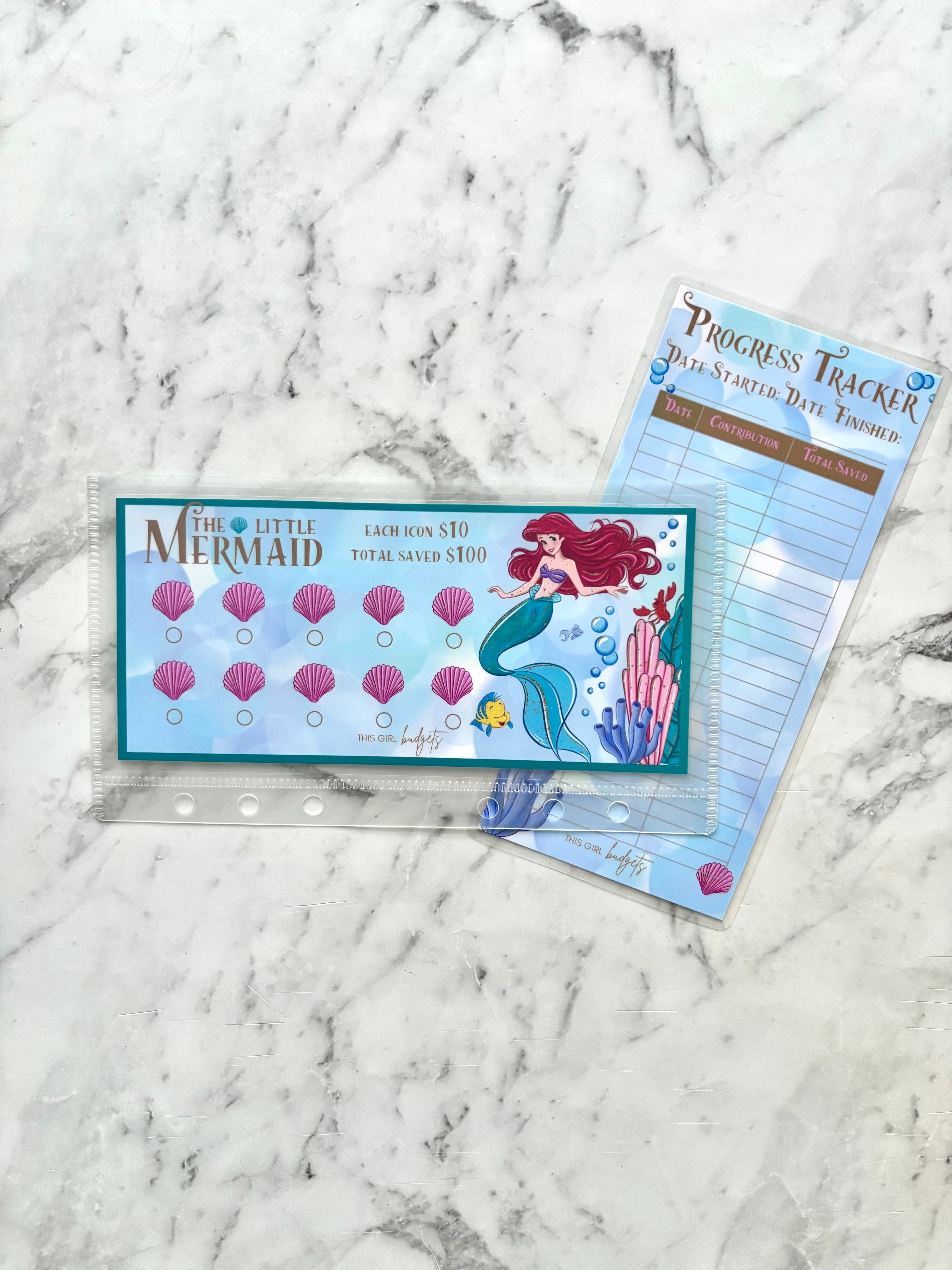 The Little Mermaid Savings Challenge - Single