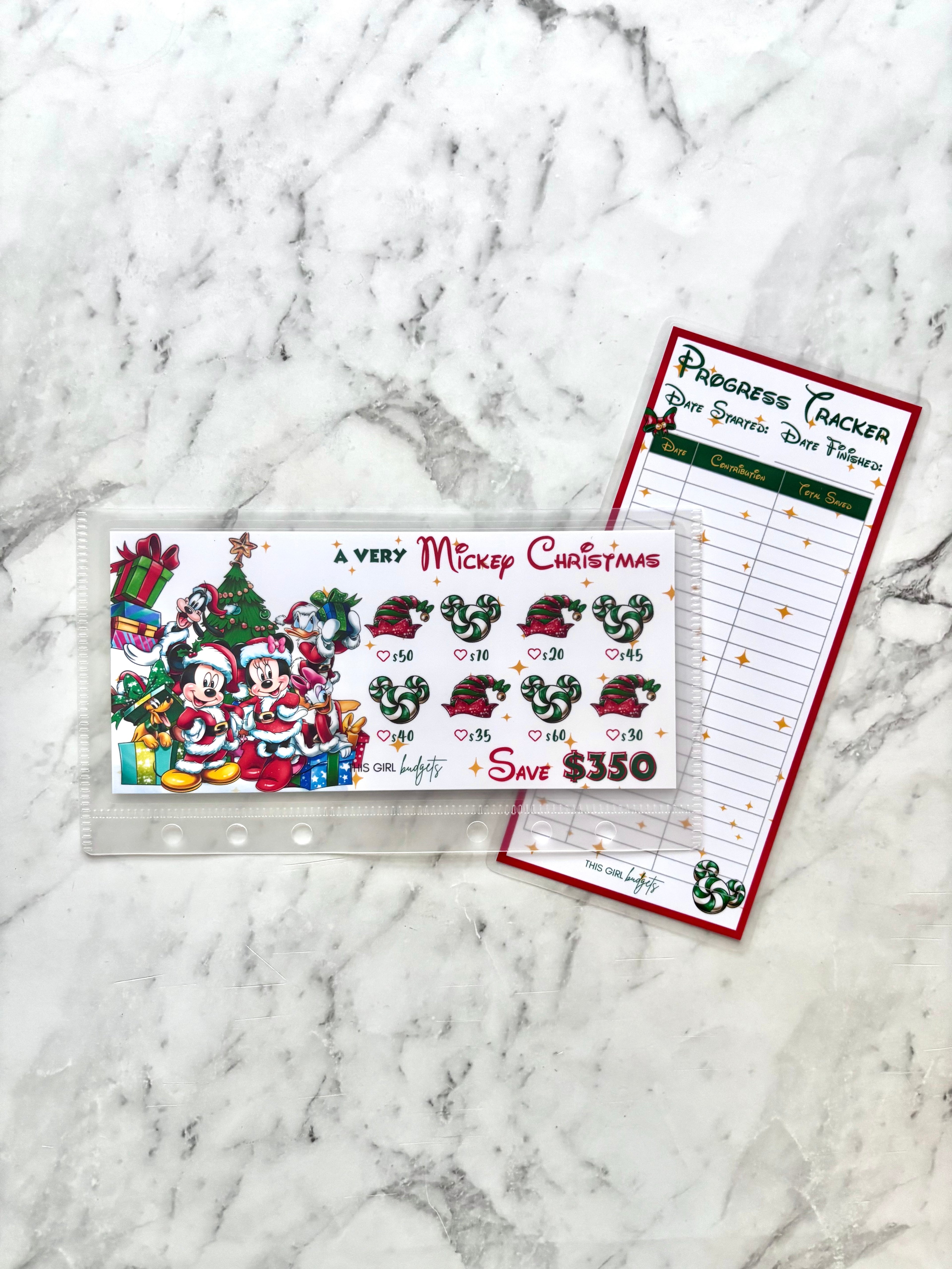 A Very Mickey Christmas Savings Challenge - Single