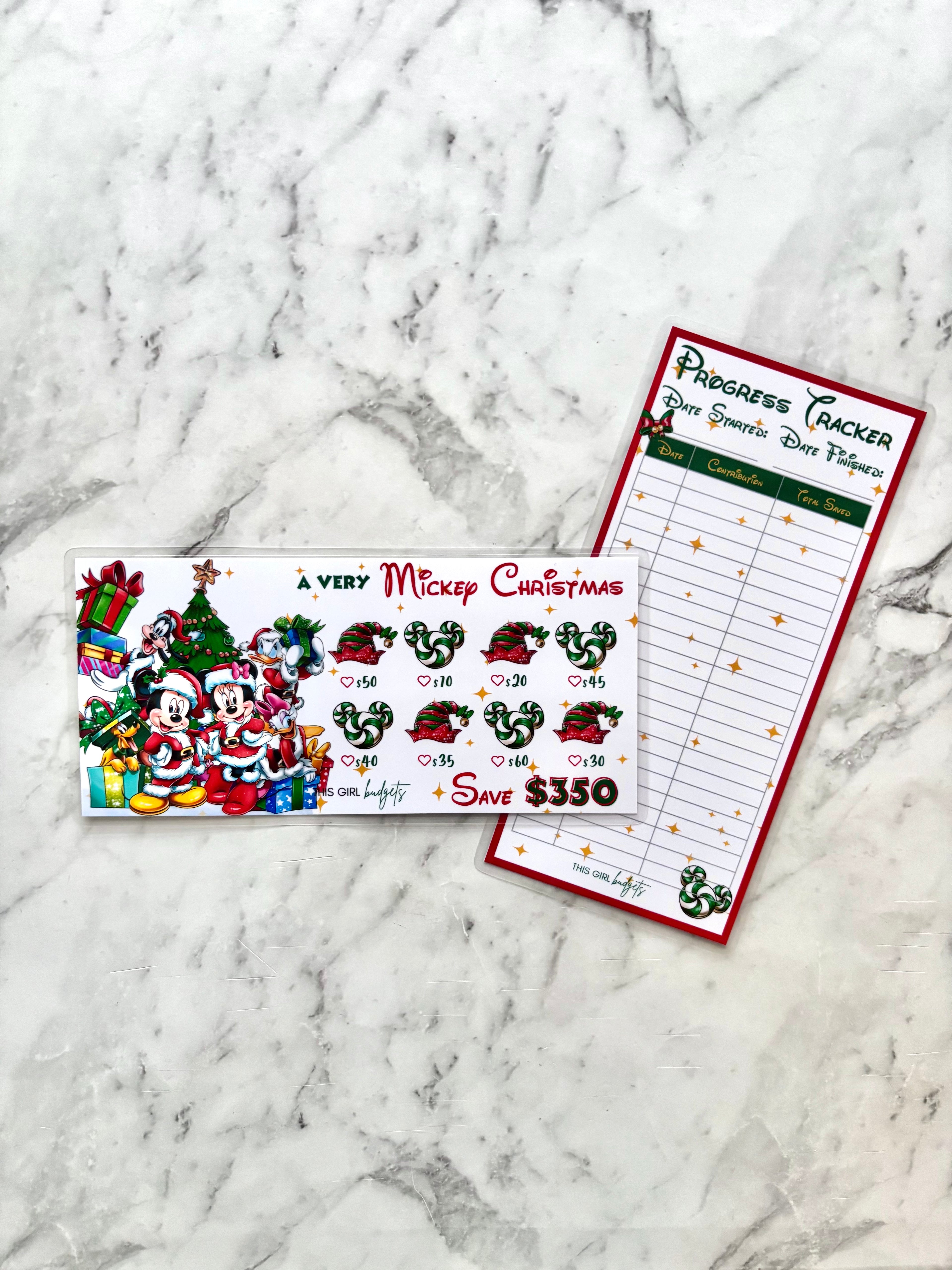 A Very Mickey Christmas Savings Challenge - Single