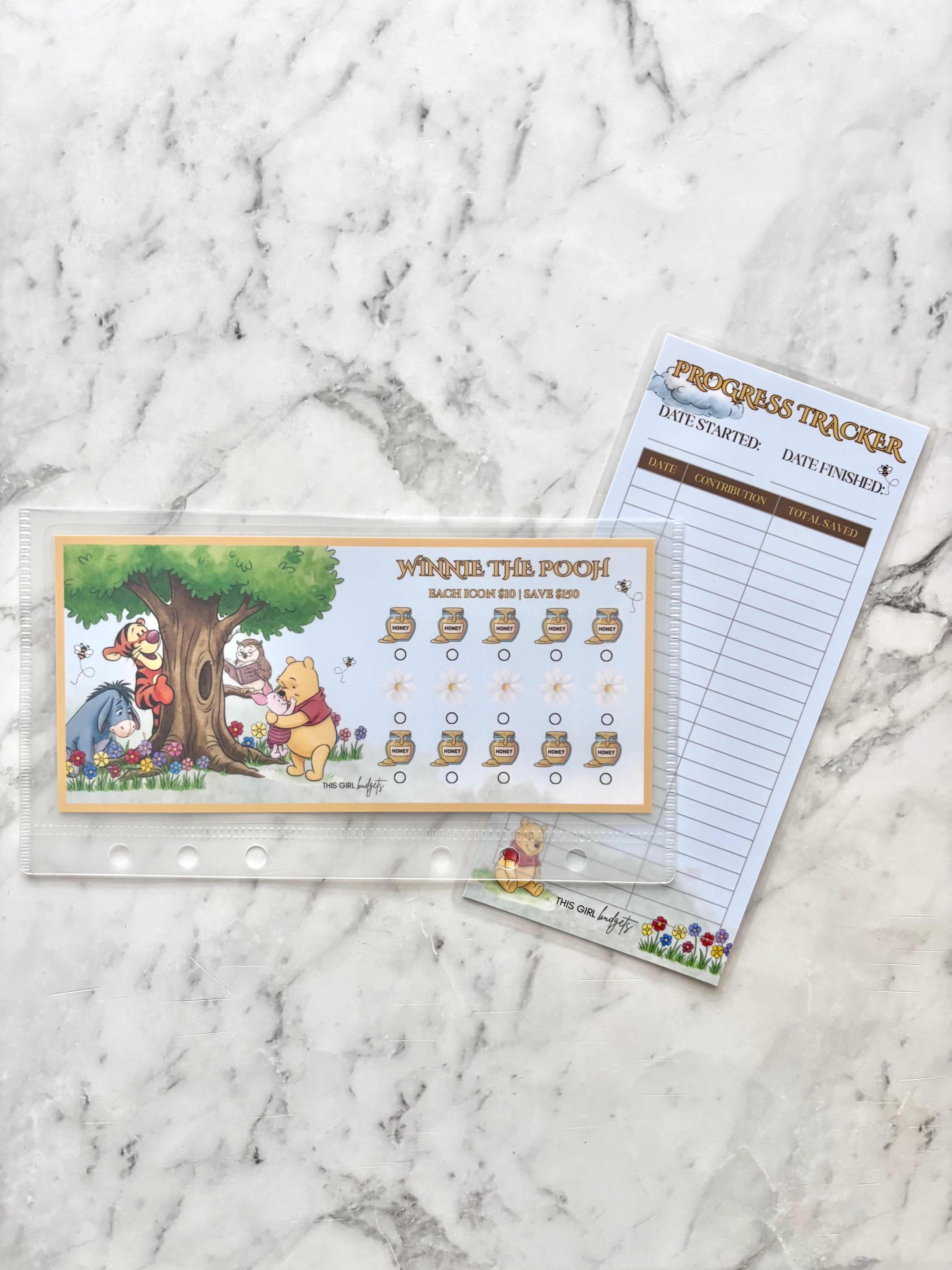 Winnie The Pooh Savings Challenge - Single