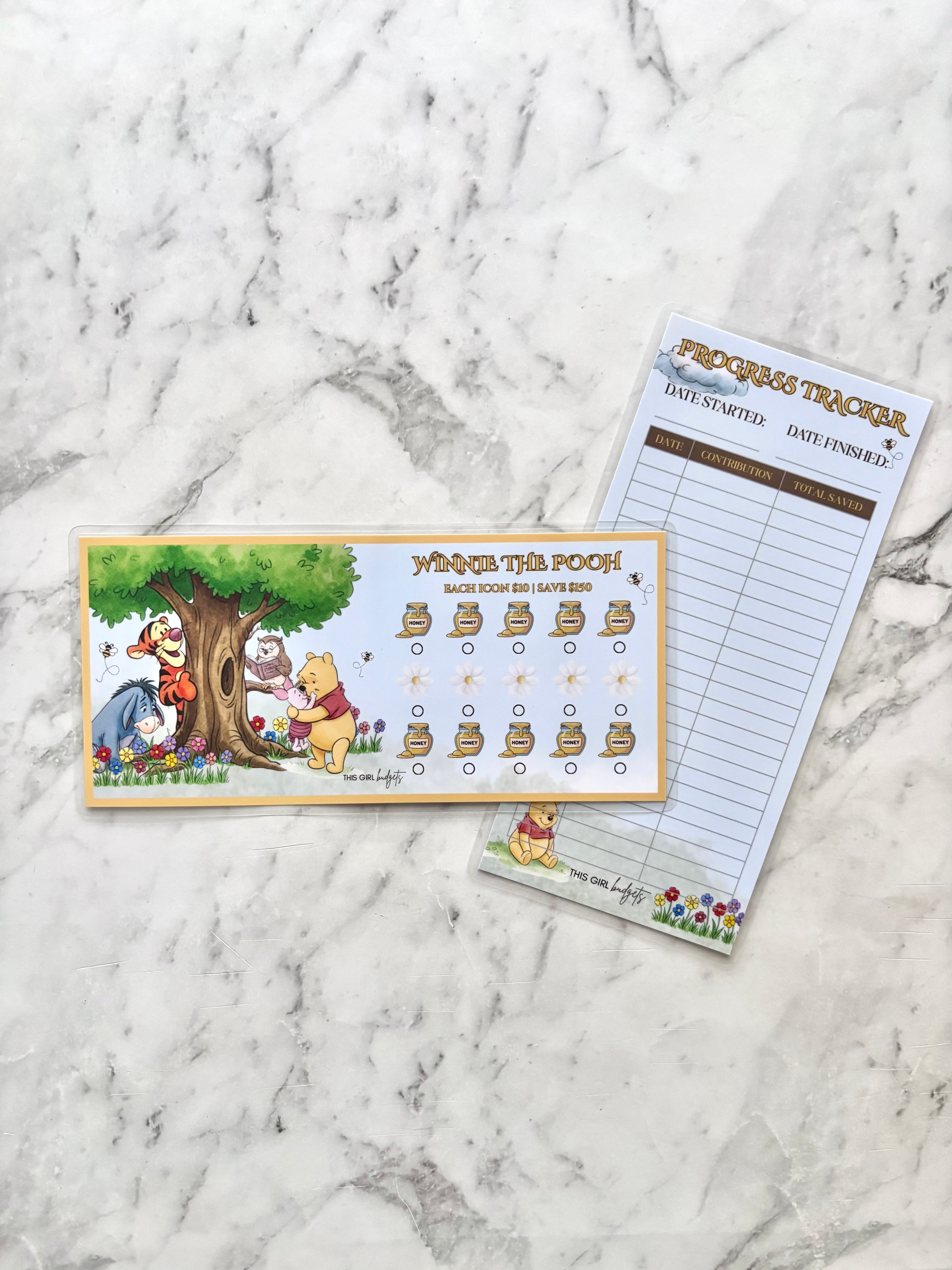 Winnie The Pooh Savings Challenge - Single