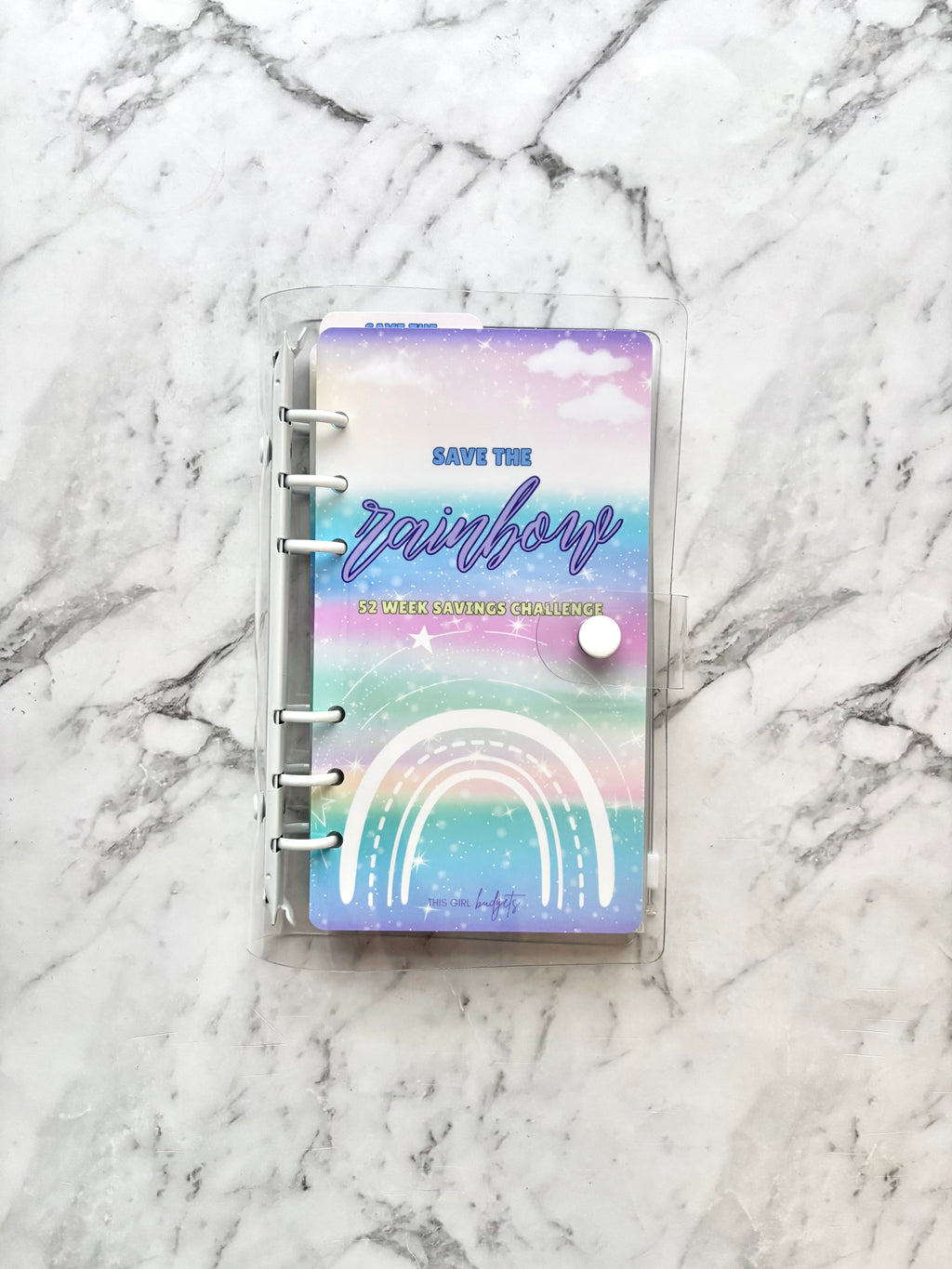 52 Week Savings Challenge - Rainbow Edition