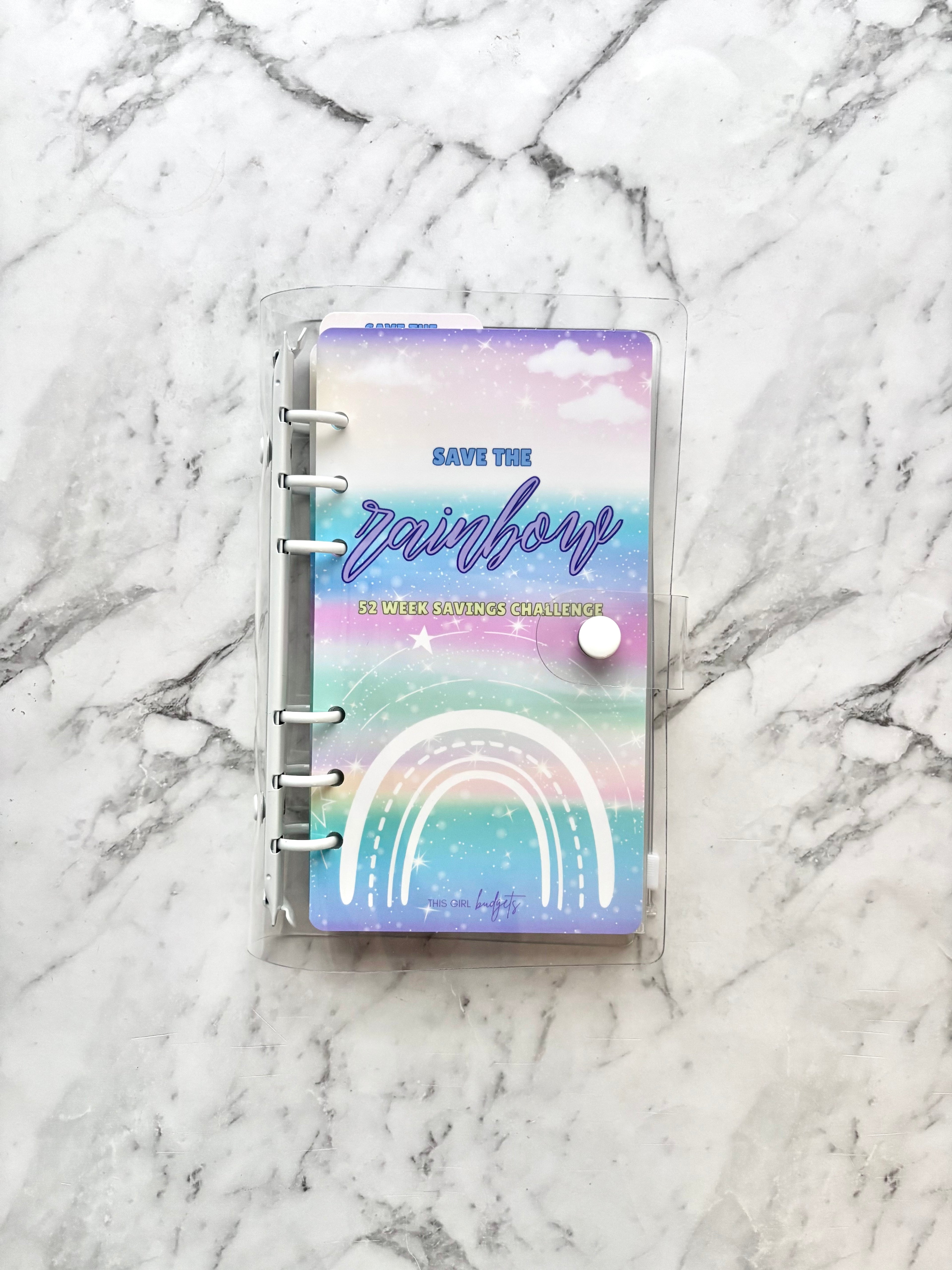 52 Week Savings Challenge - Rainbow Edition