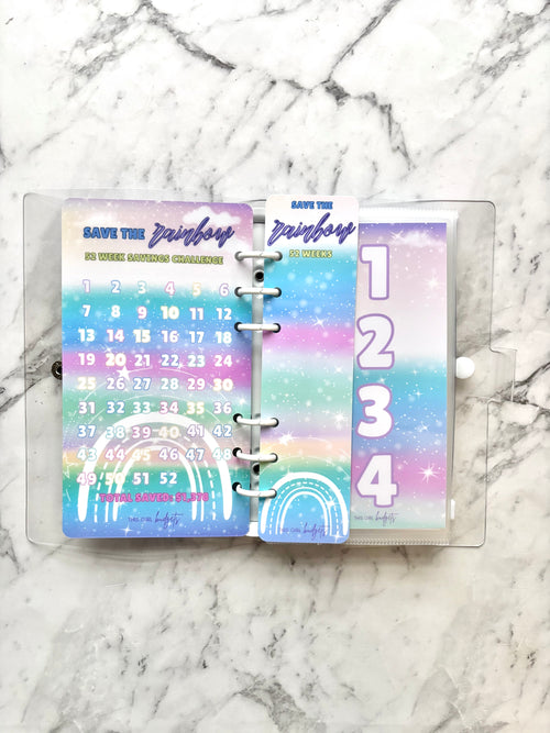 52 Week Savings Challenge - Rainbow Edition