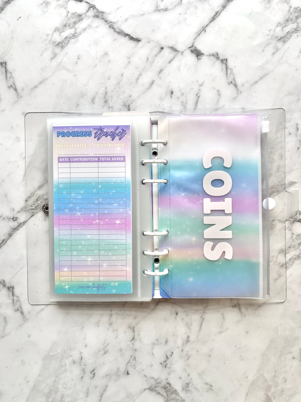 52 Week Savings Challenge - Rainbow Edition