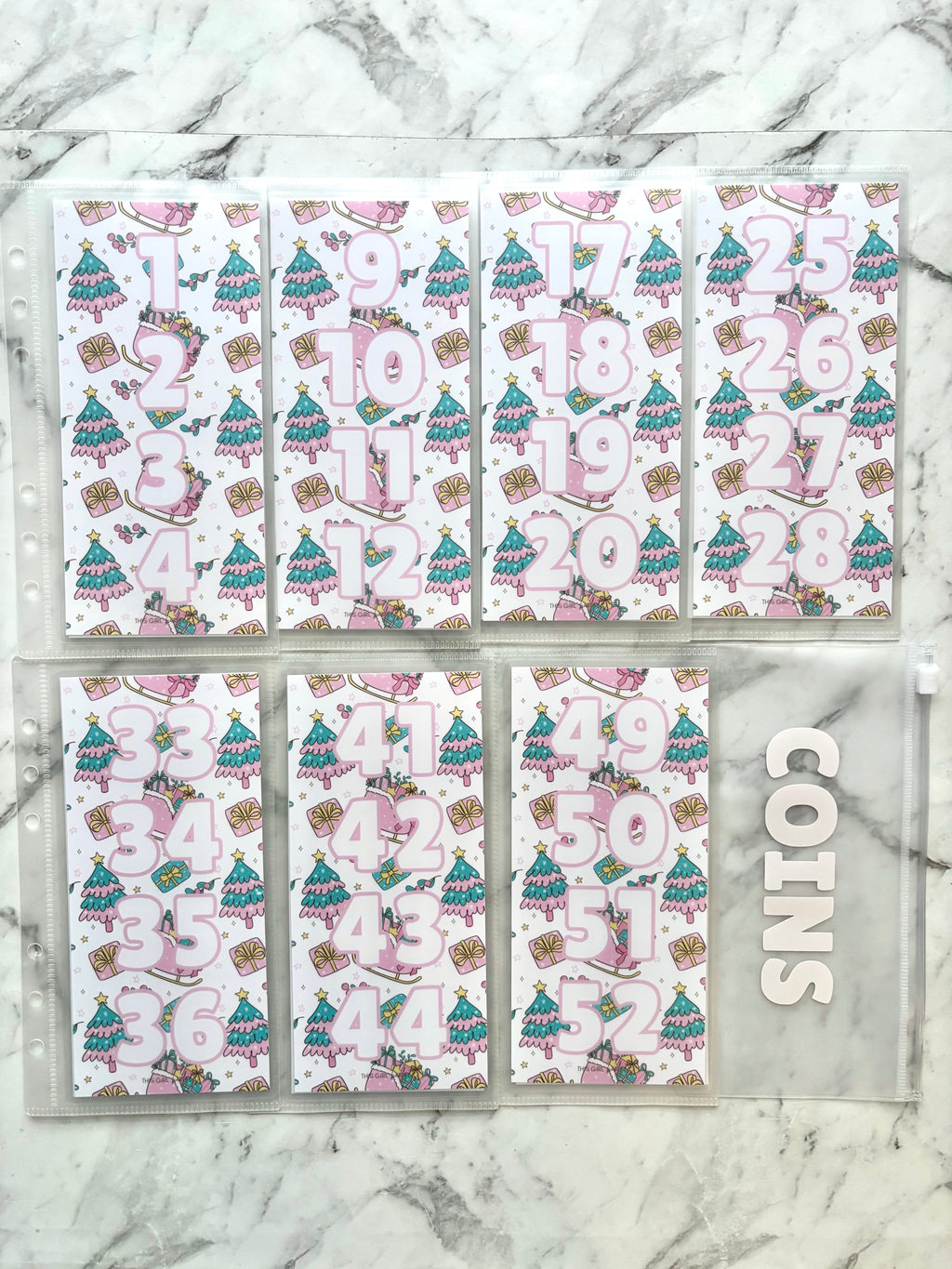 52 Week Savings Challenge - Christmas Edition