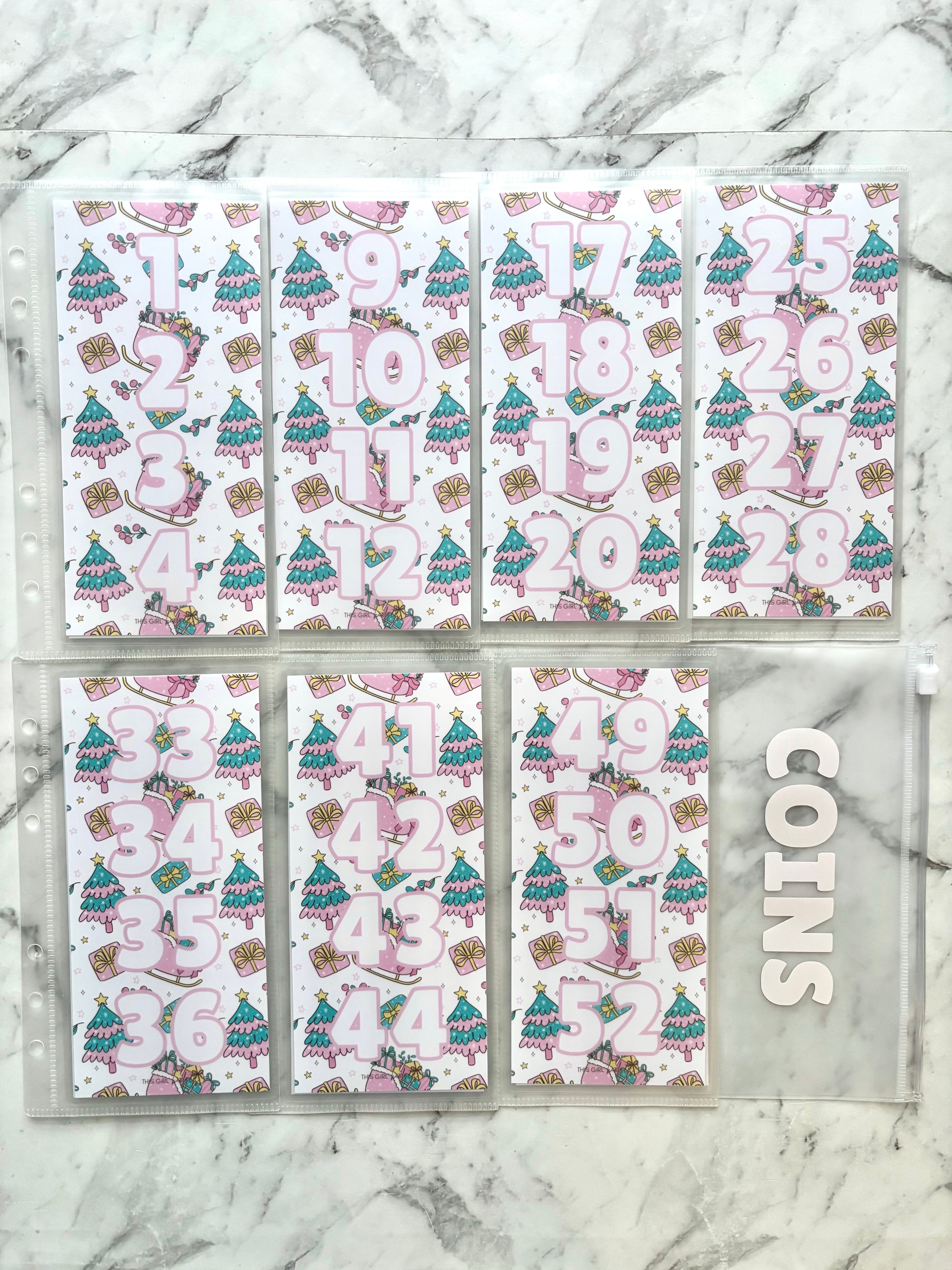 52 Week Savings Challenge - Christmas Edition