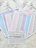 Budget Planner Sticker Pack