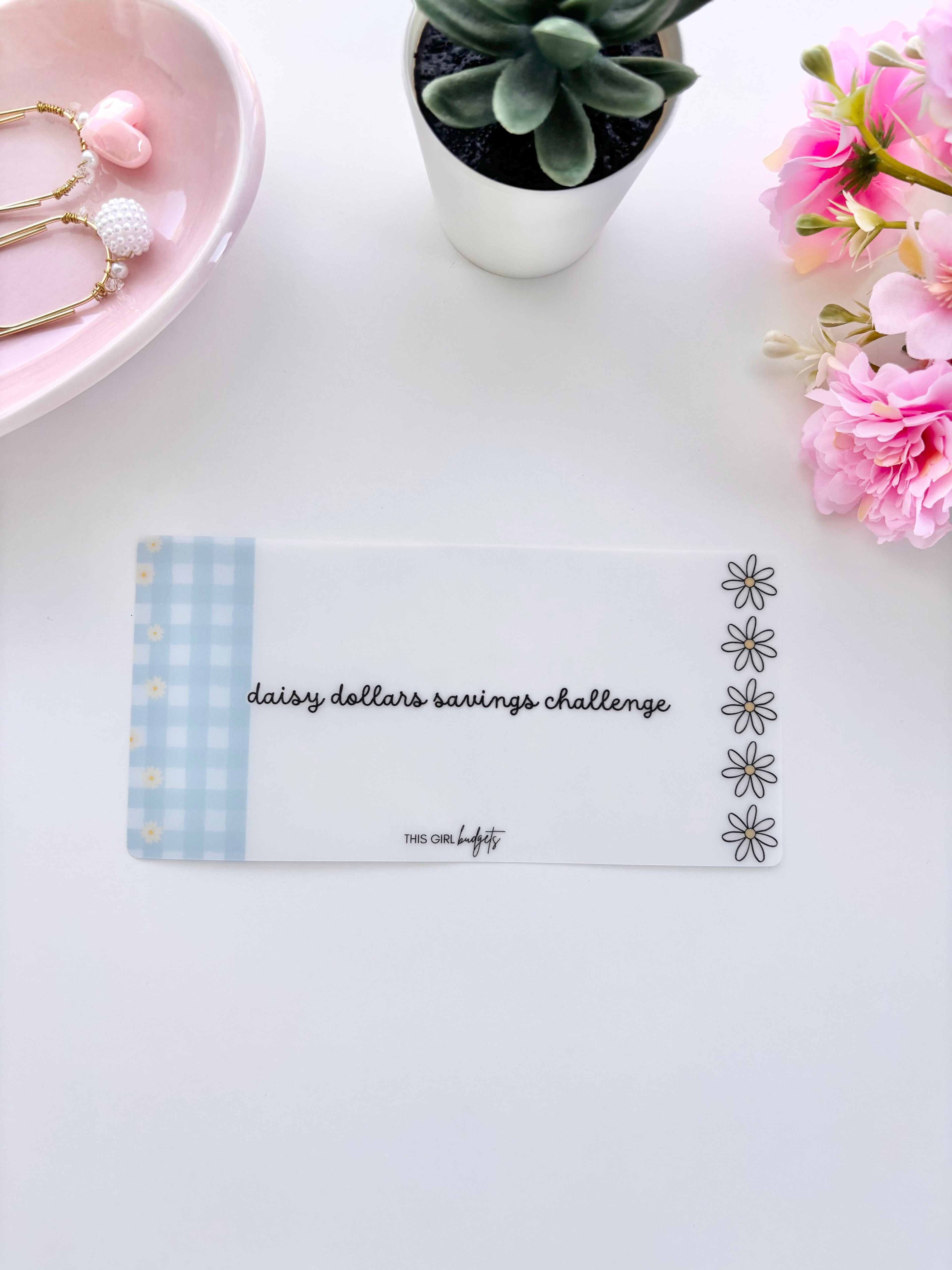 Daisy Dollar Savings Challenge - Blue