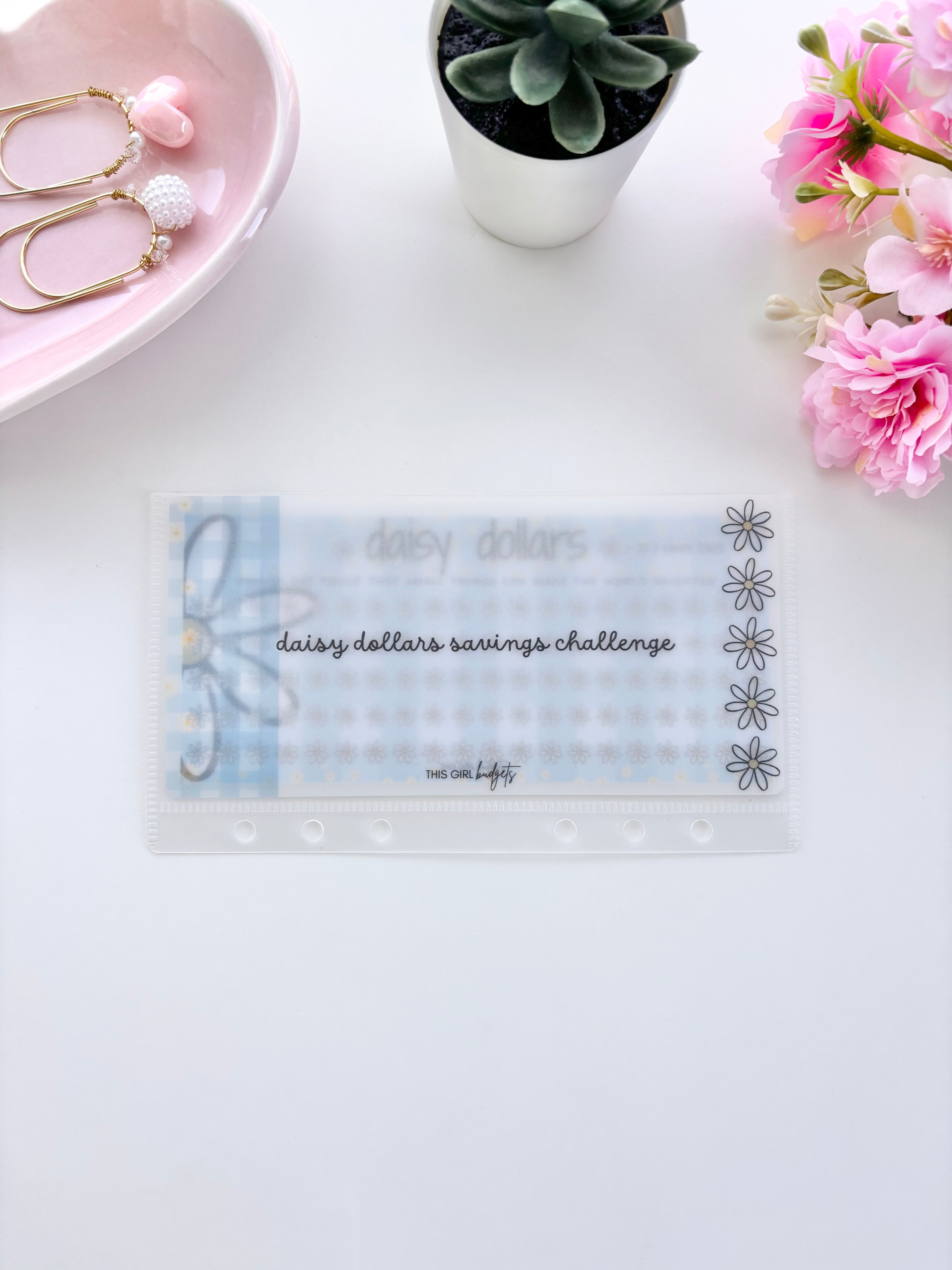 Daisy Dollar Savings Challenge - Blue