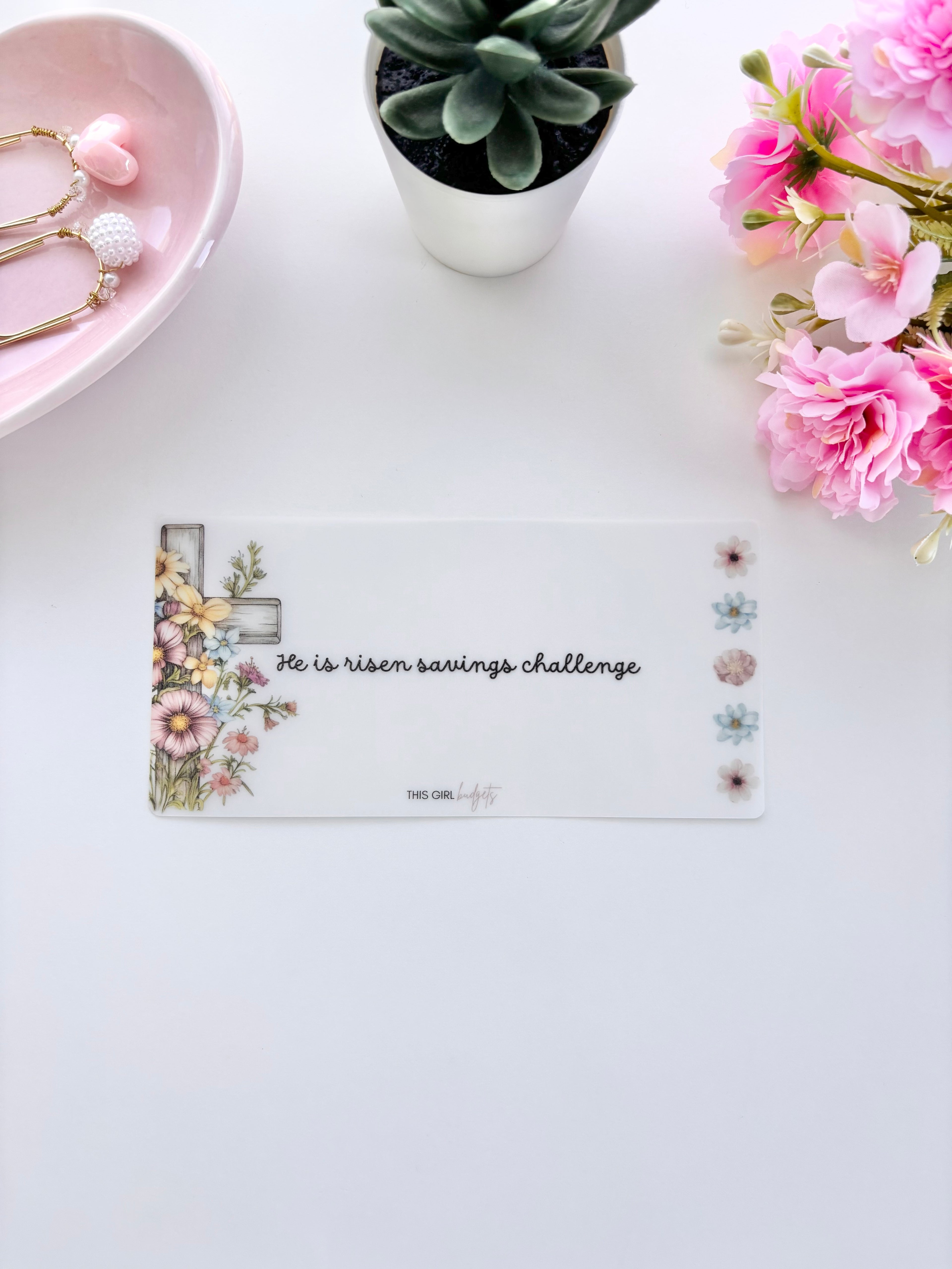 He Is Risen Easter Savings Challenge