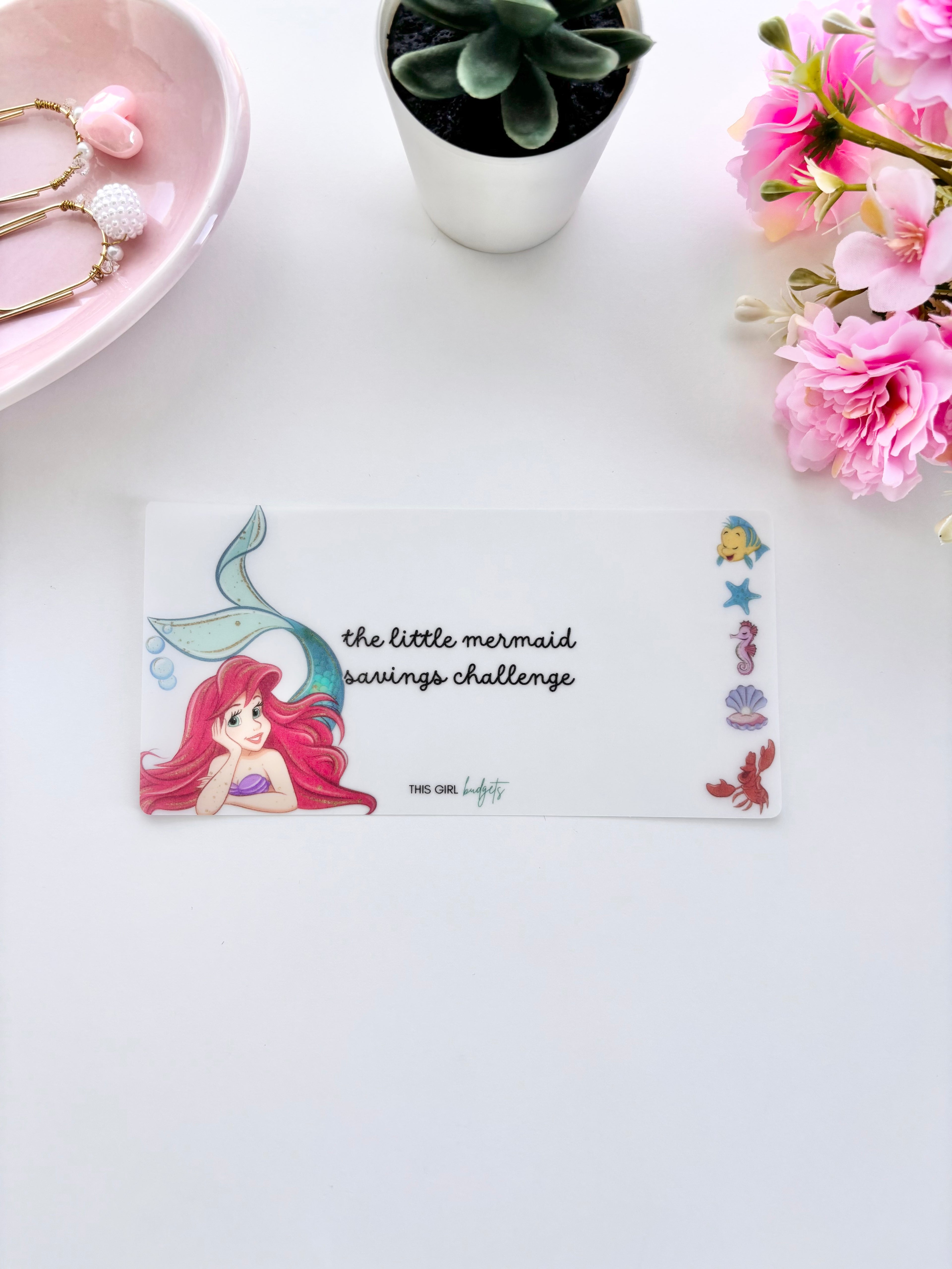 The Little Mermaid Savings Challenge - Single