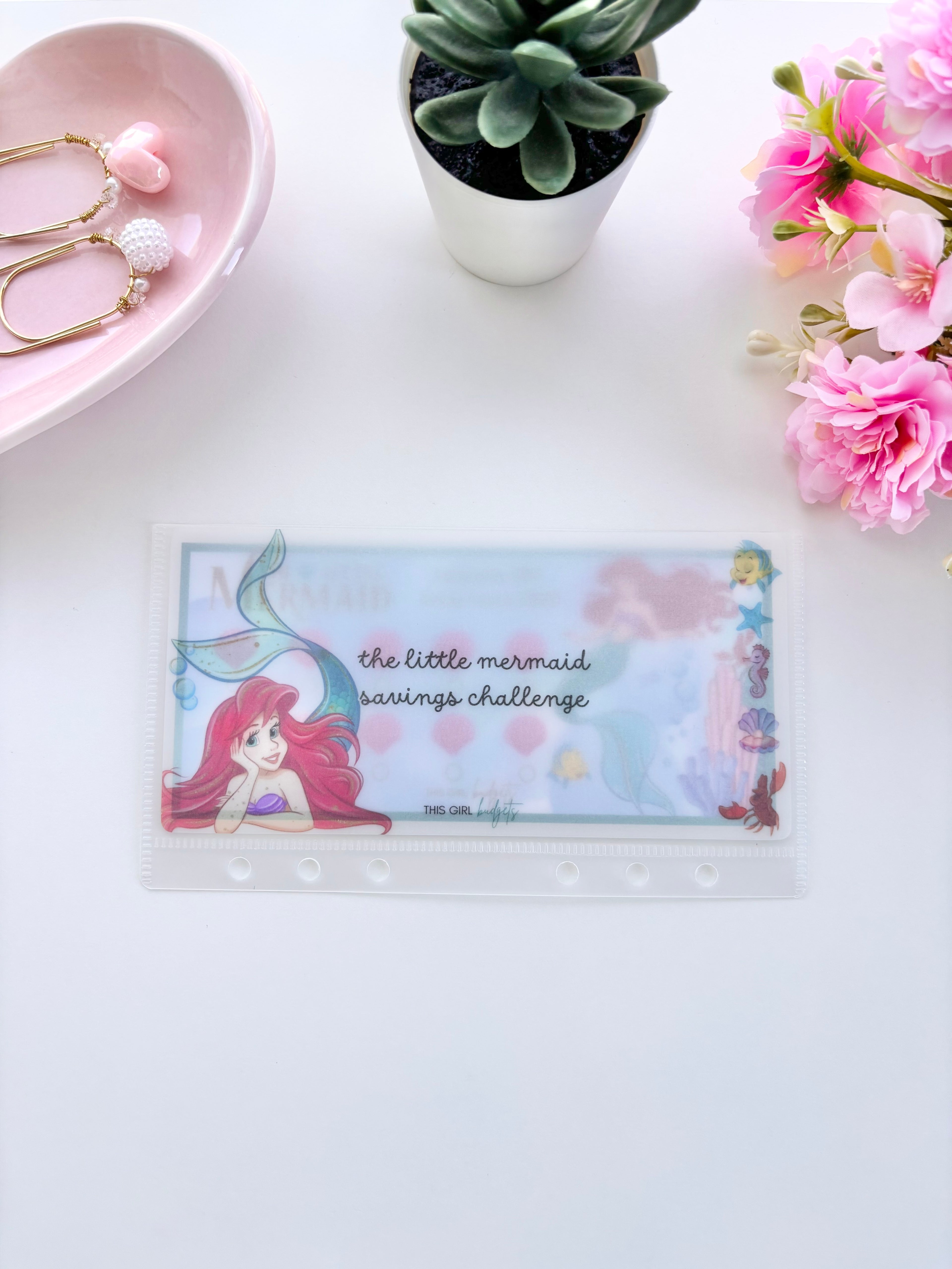 The Little Mermaid Savings Challenge - Single