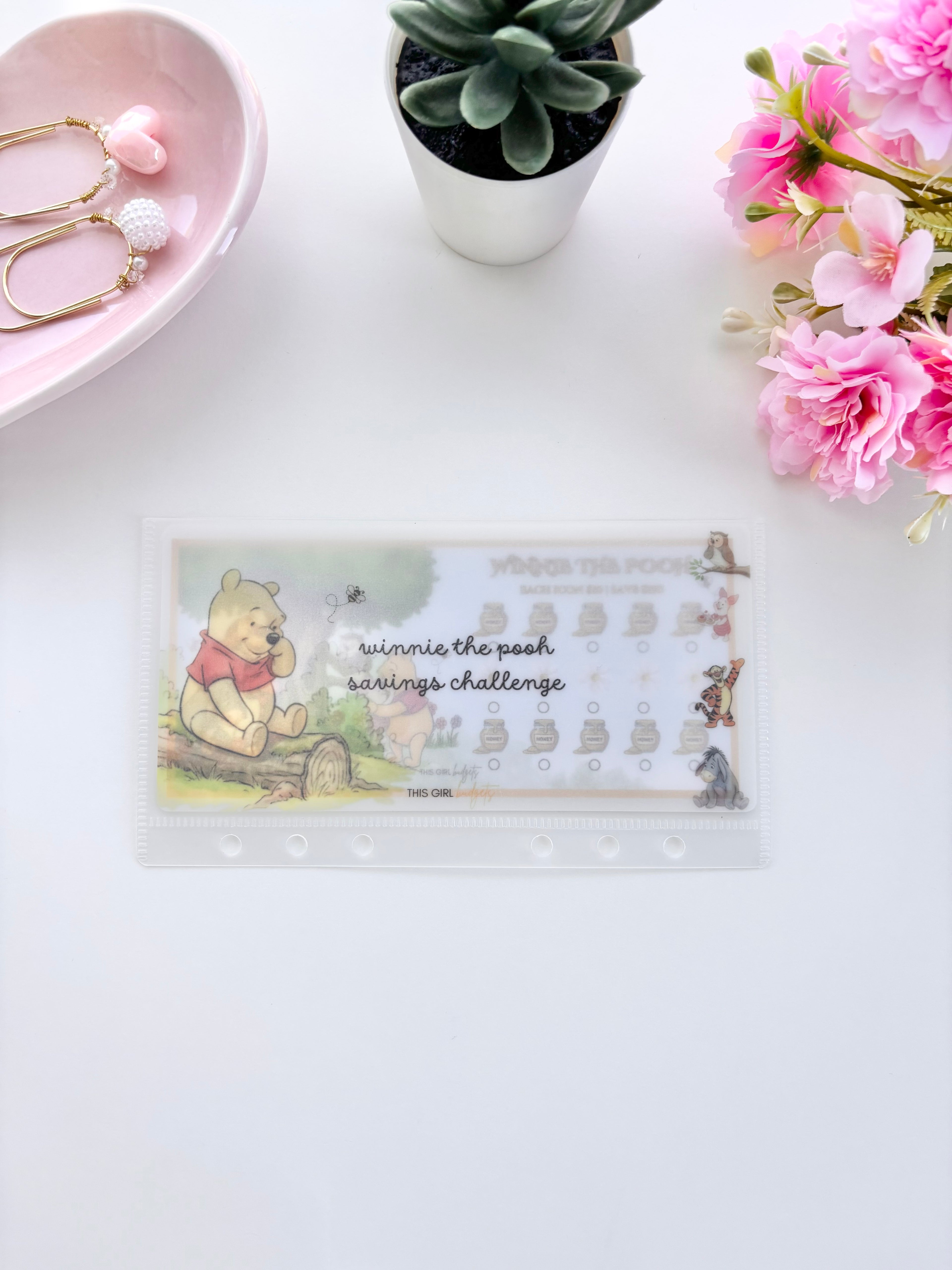 Winnie The Pooh Savings Challenge - Single