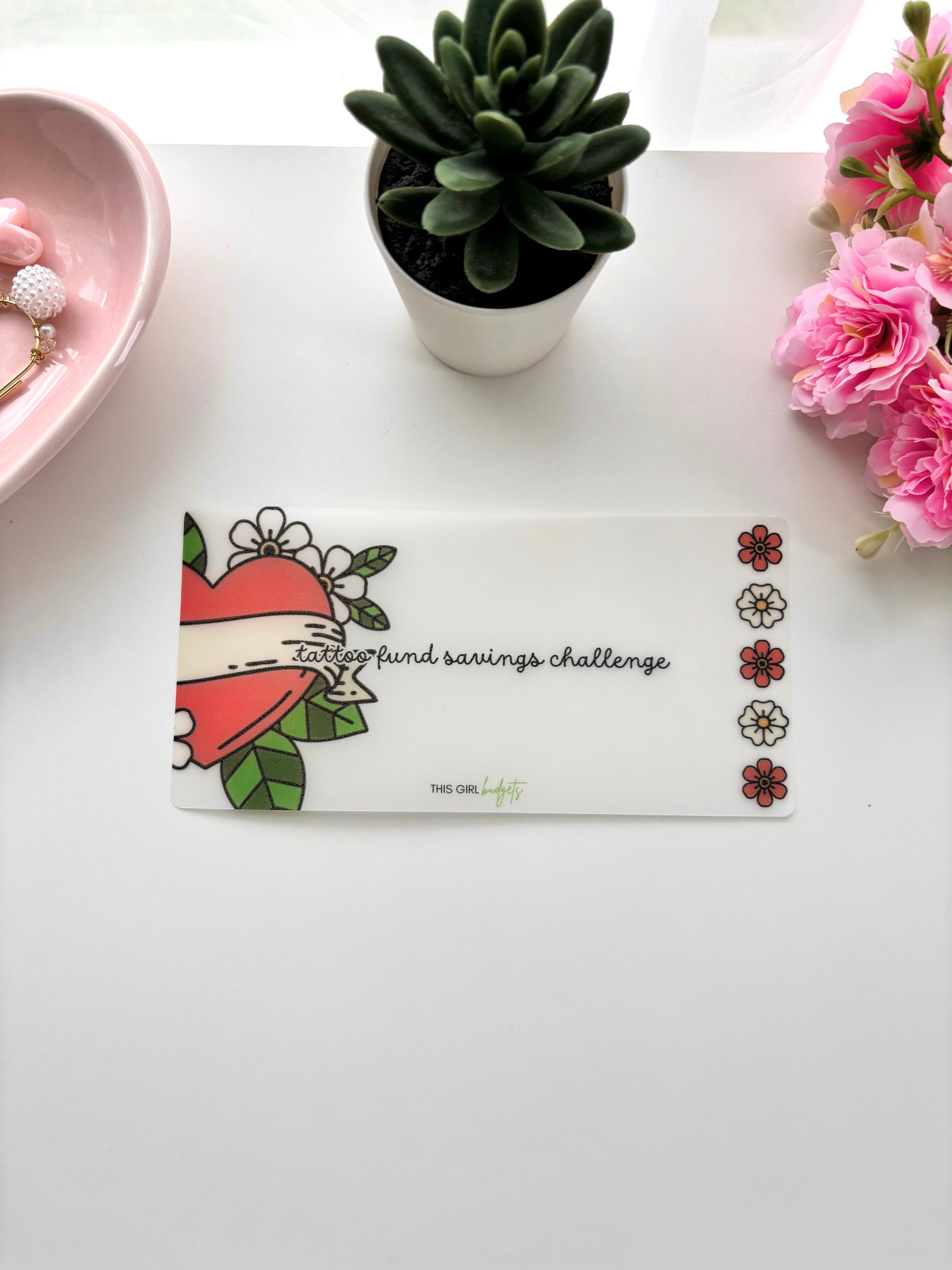 Tattoo Fund Savings Challenge