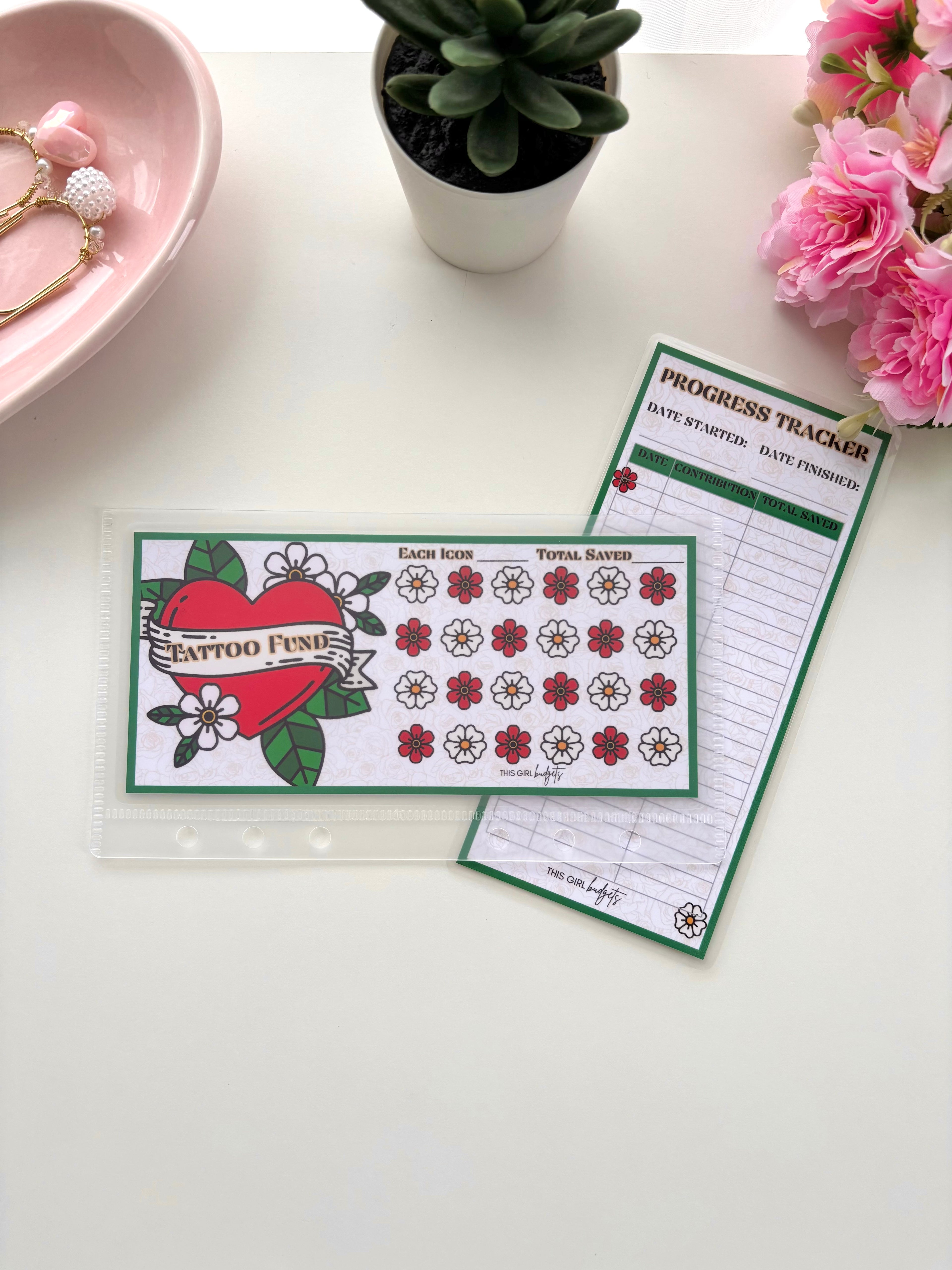 Tattoo Fund Savings Challenge