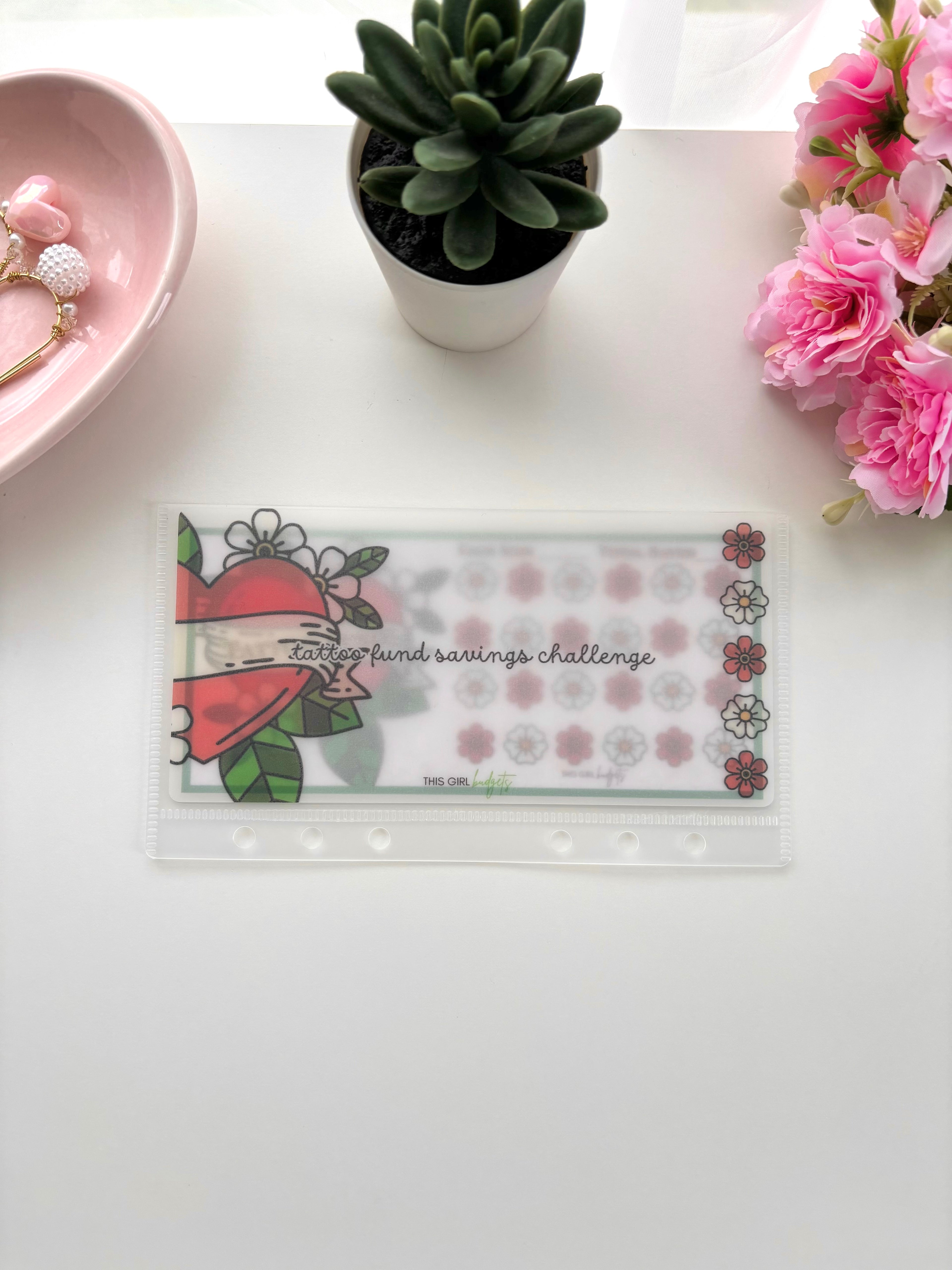 Tattoo Fund Savings Challenge