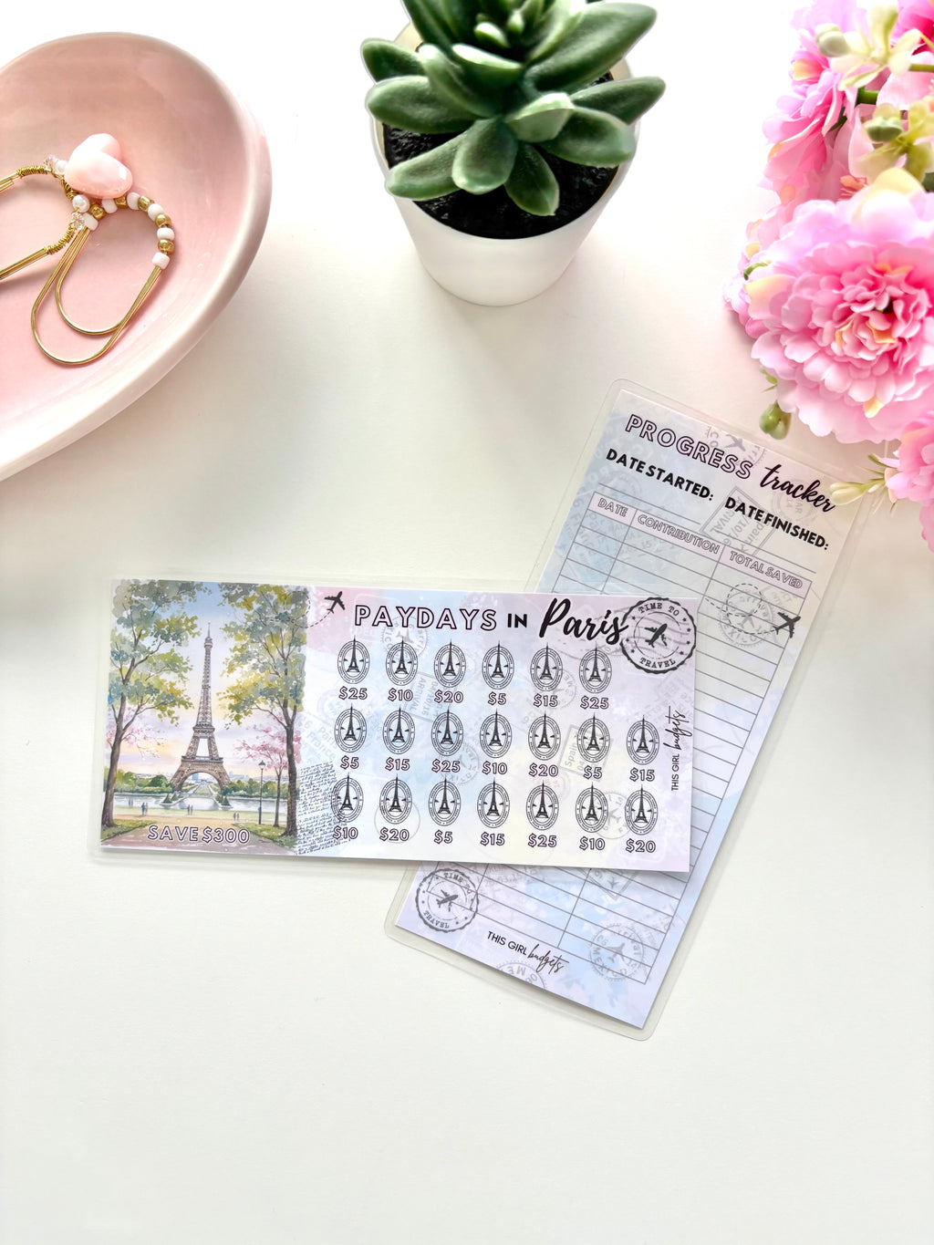 Paydays In Paris Savings Challenge