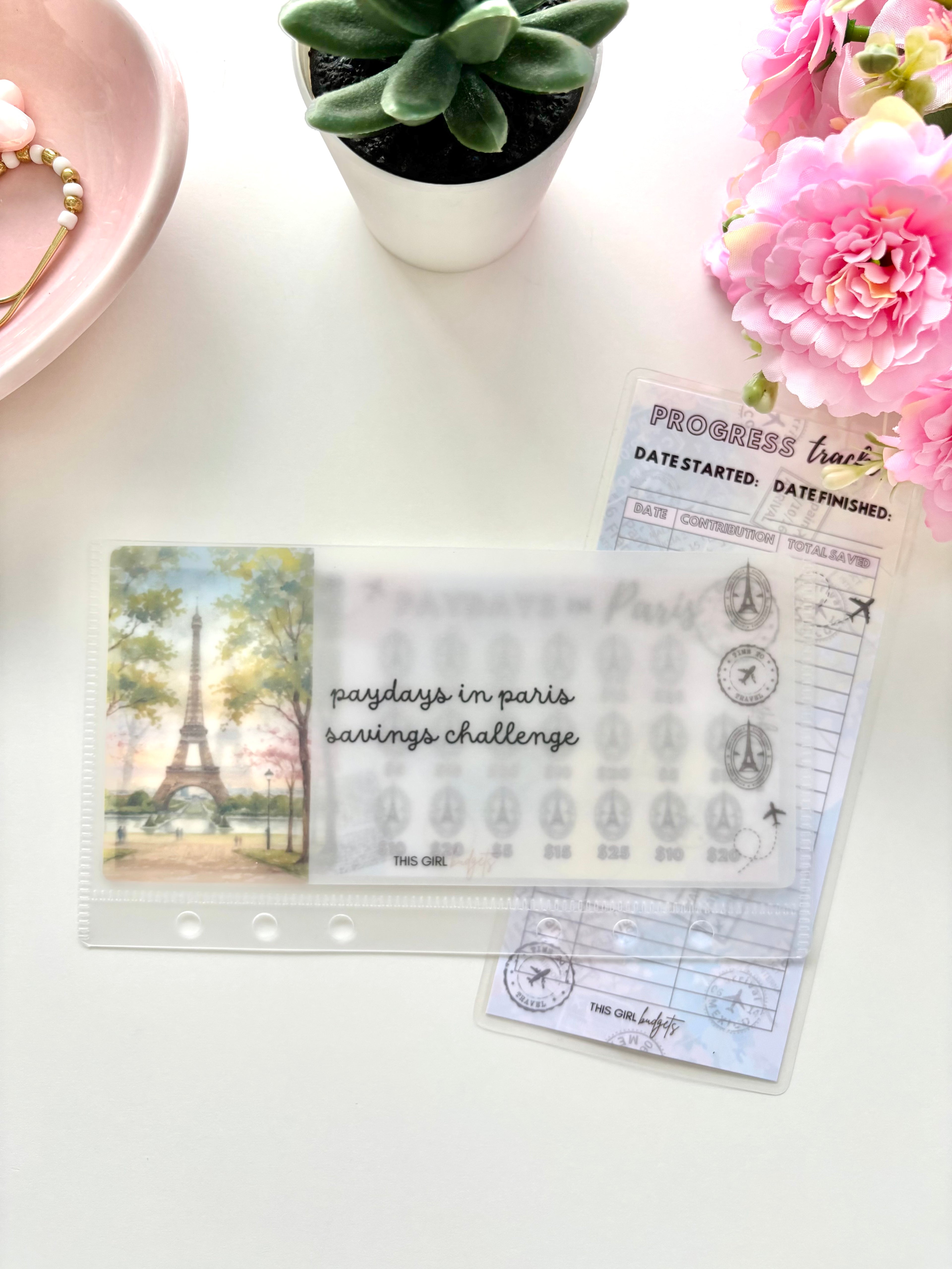 Paydays In Paris Savings Challenge