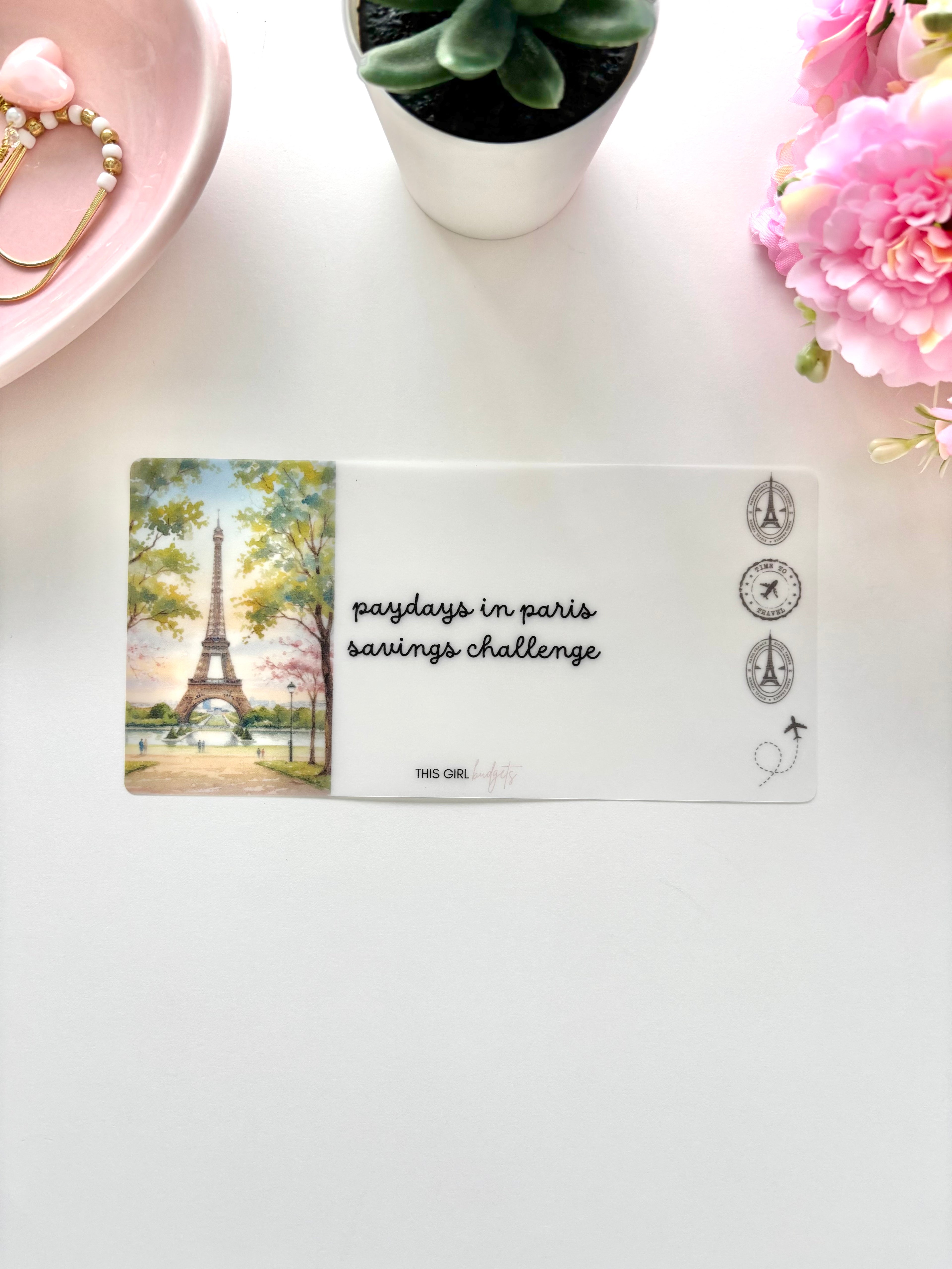 Paydays In Paris Savings Challenge
