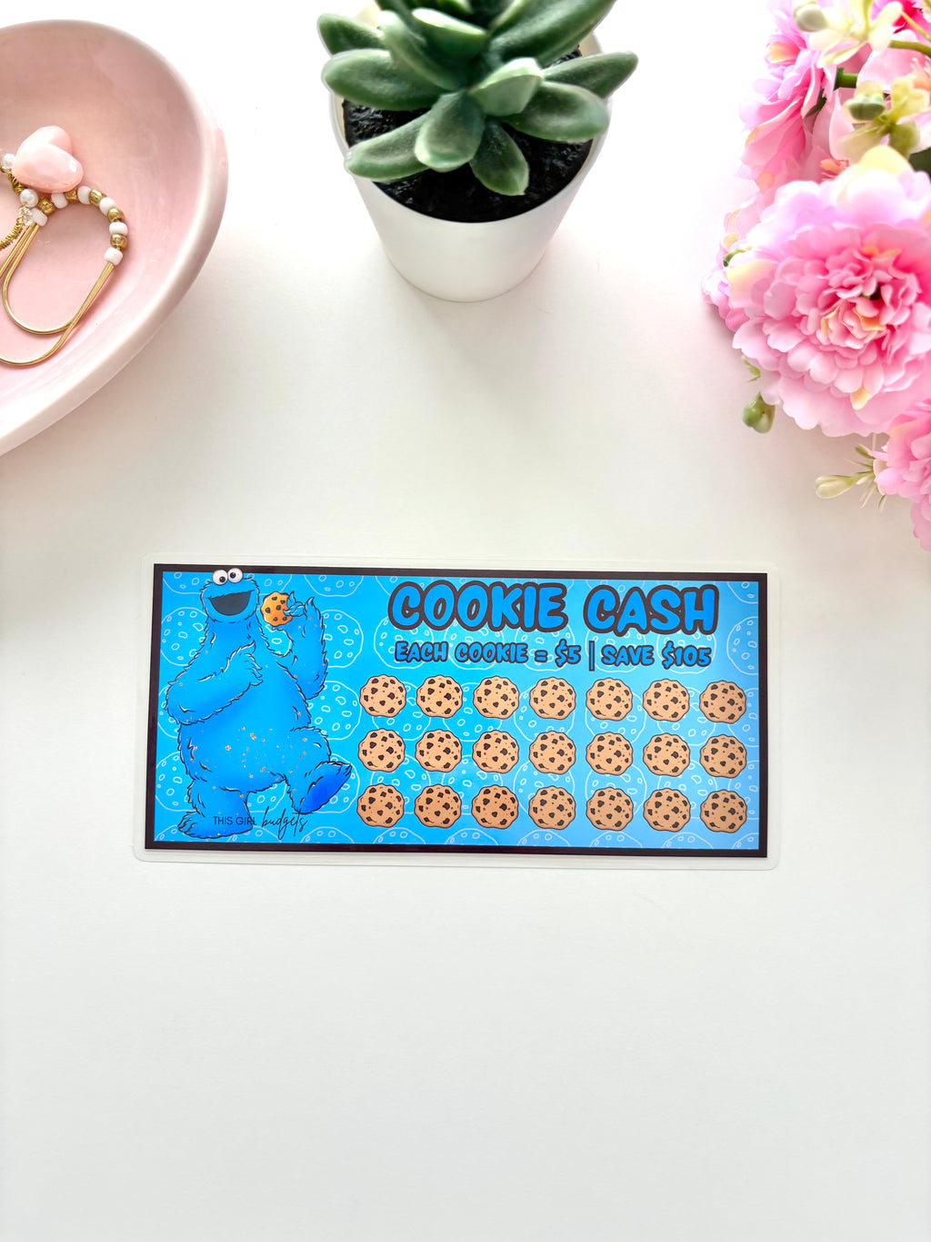 Cookie Cash Savings Challenge