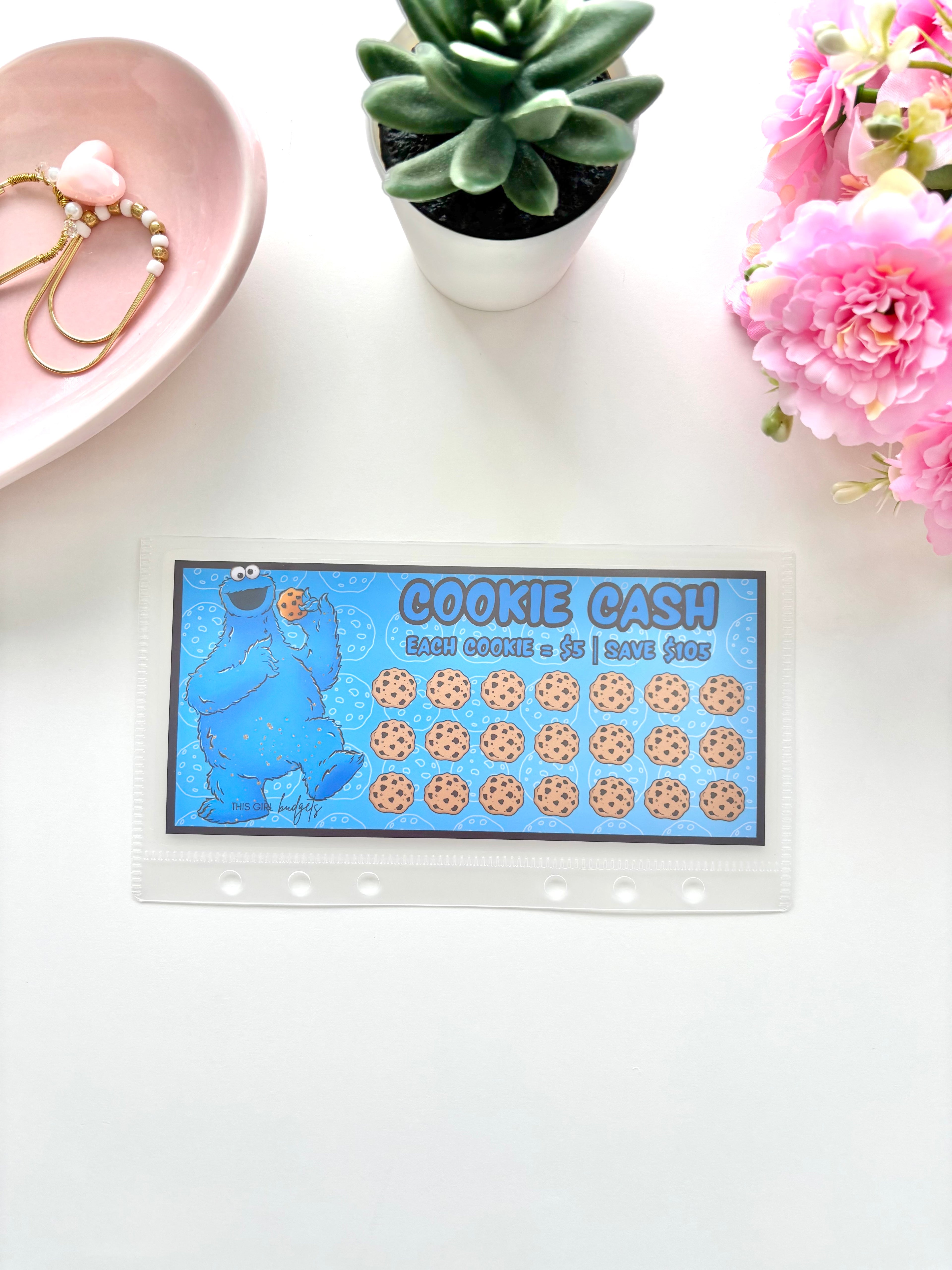 Cookie Cash Savings Challenge