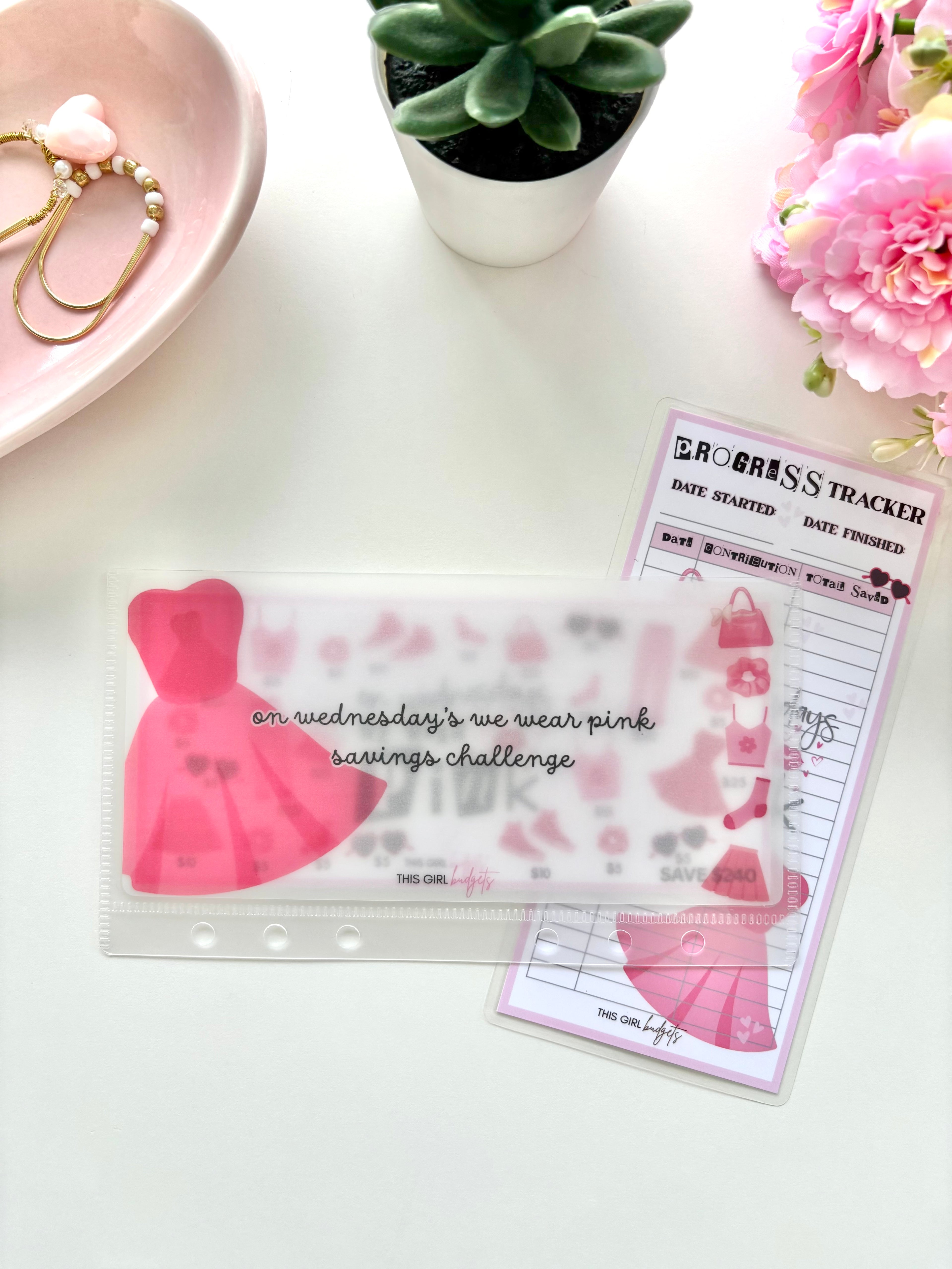 On Wednesdays We Wear Pink Savings Challenge