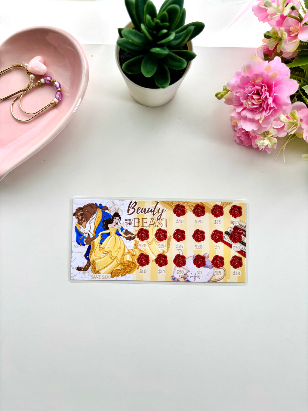 Beauty and the Beast Savings Challenge