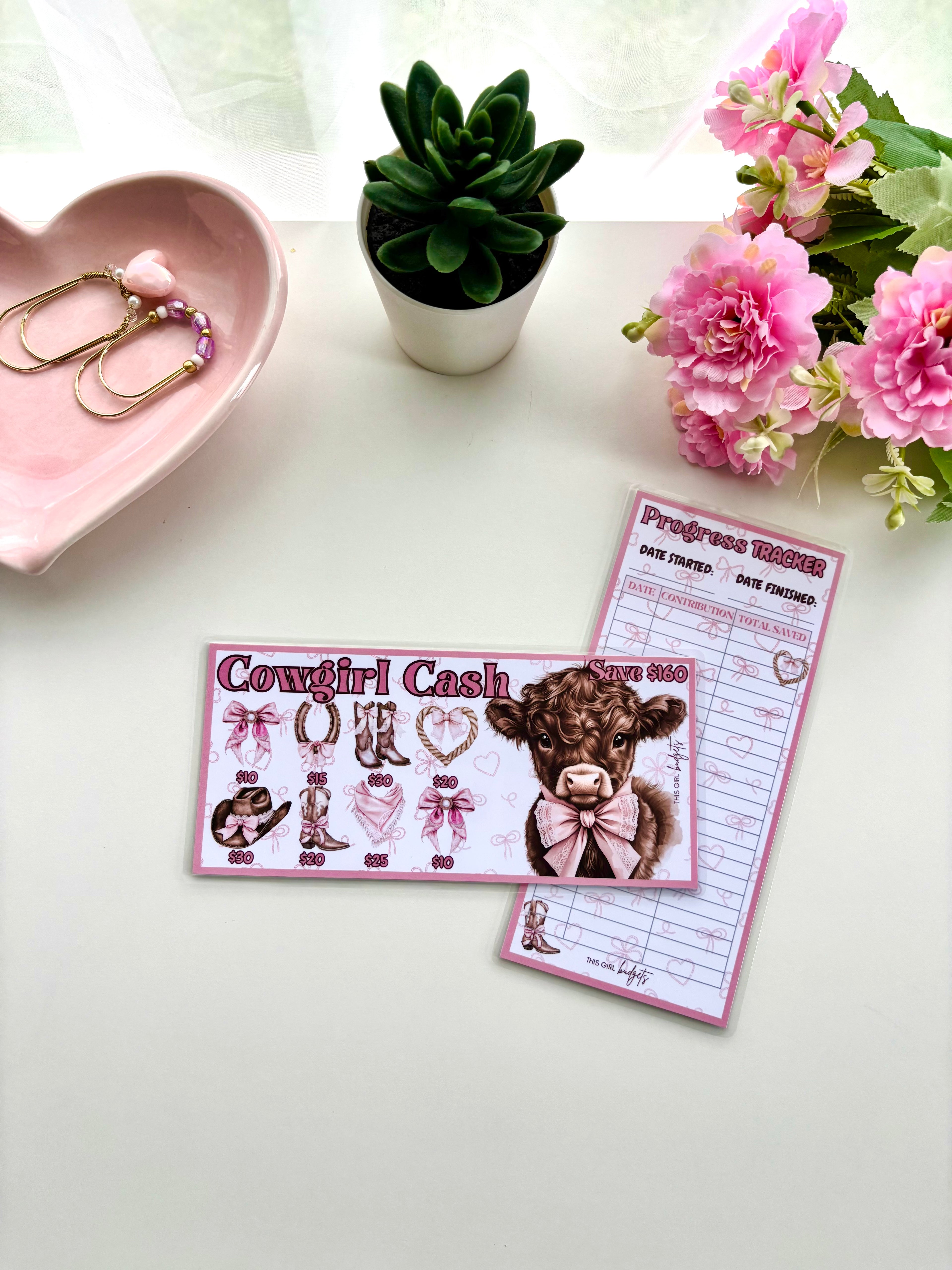 Cowgirl Cash Savings Challenge