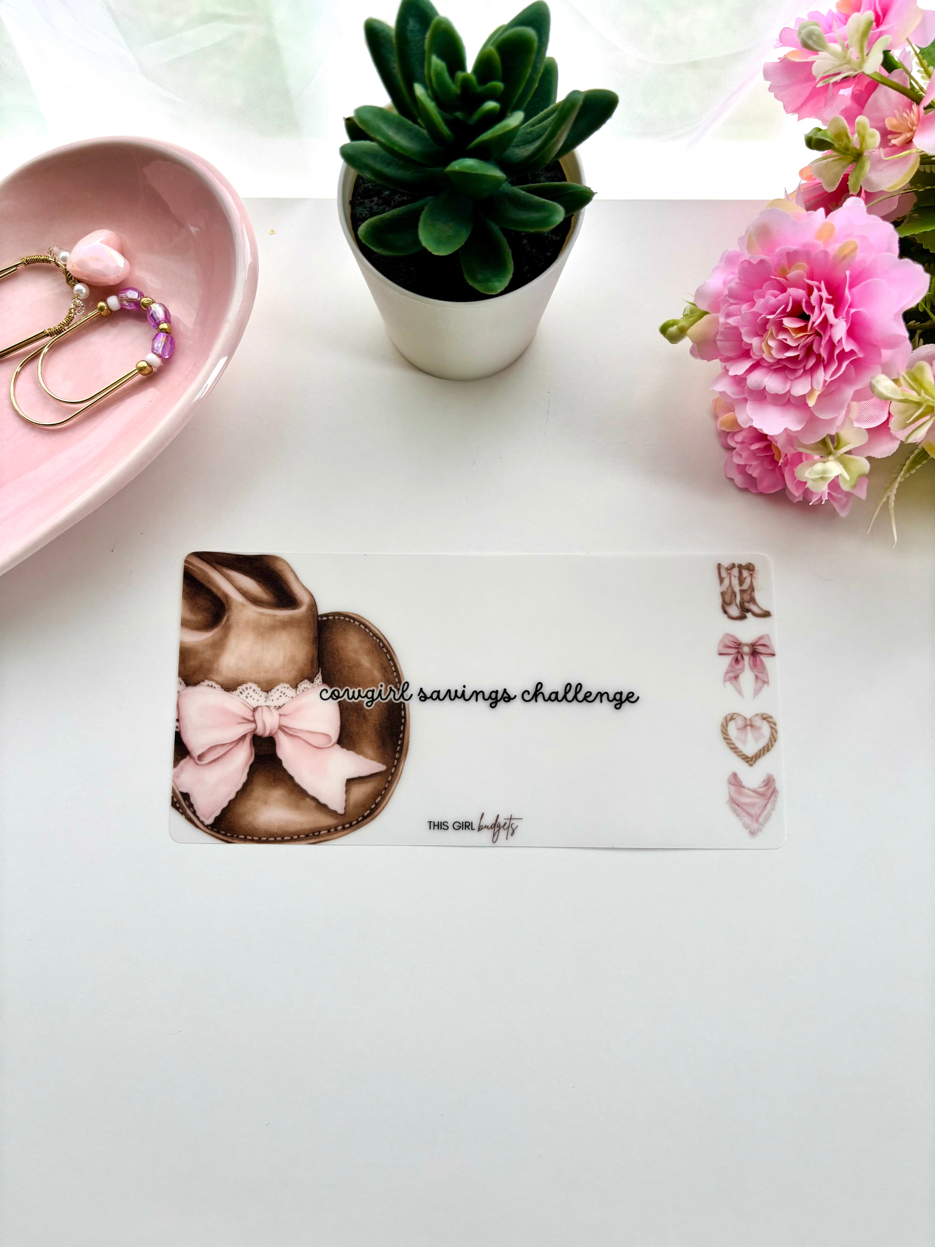 Cowgirl Cash Savings Challenge