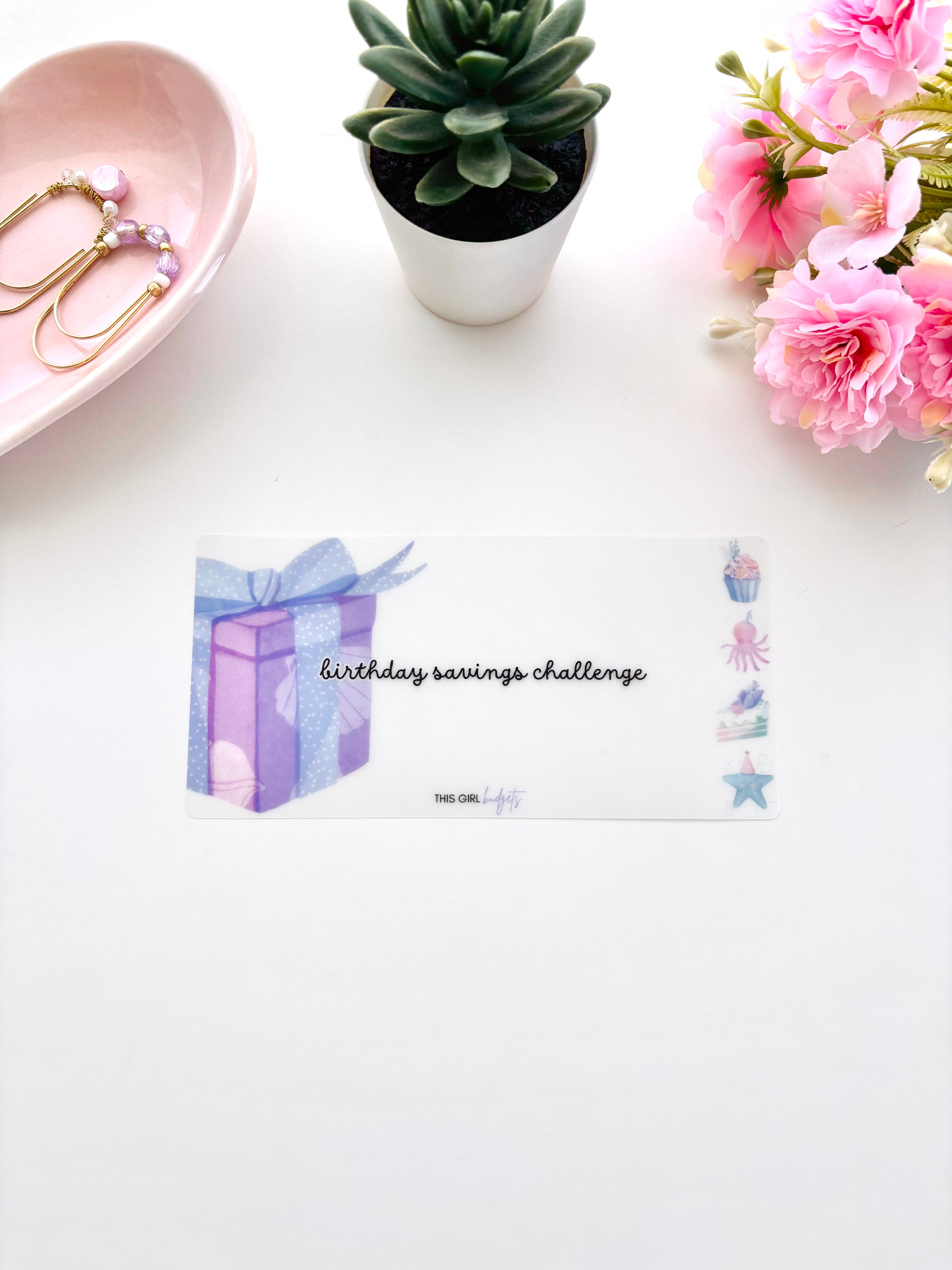 Birthday Savings Challenge